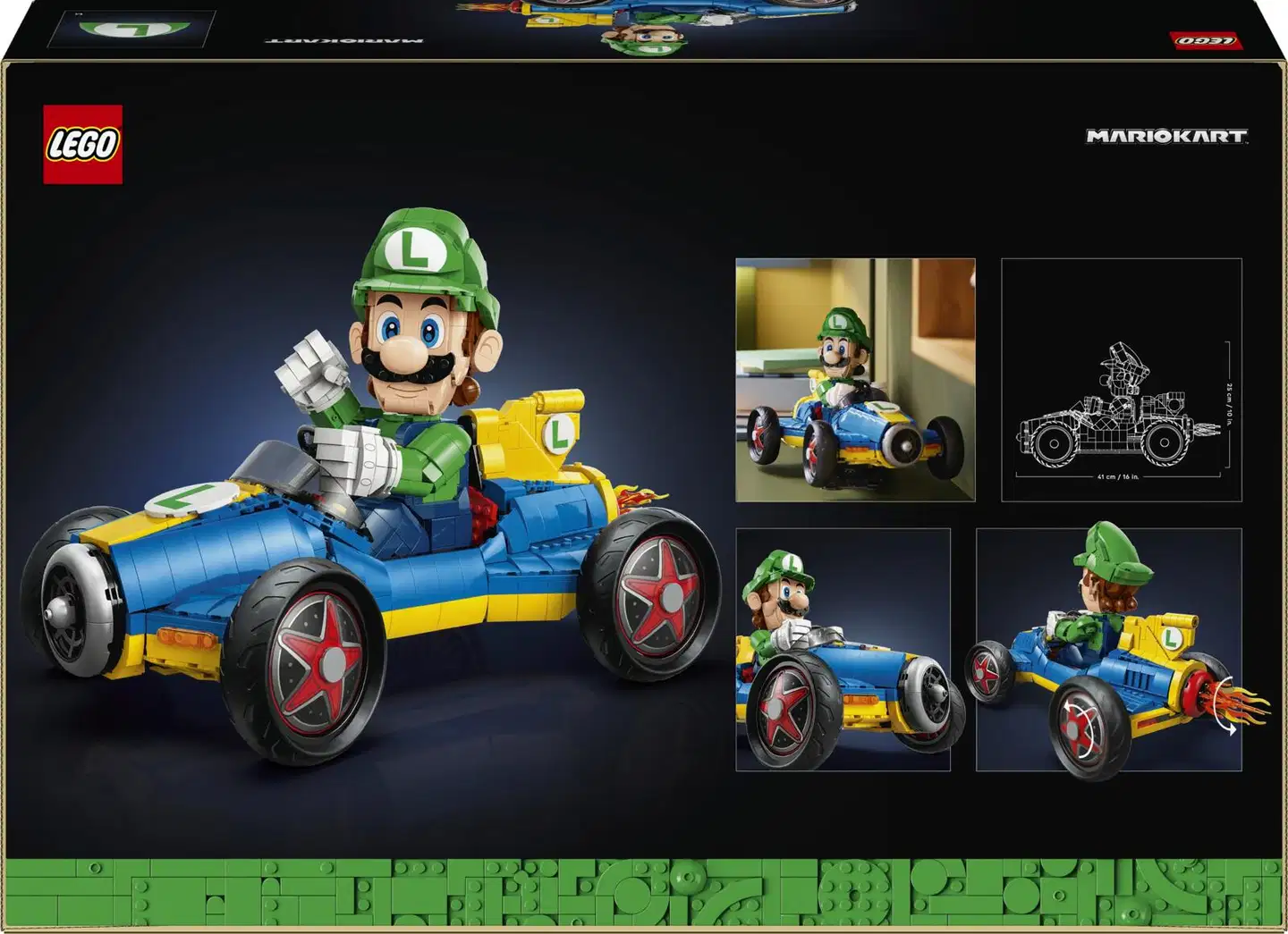 LEGO® Super Mario 72050 Mario Kart™ – Luigi ja Mach 8 - 4