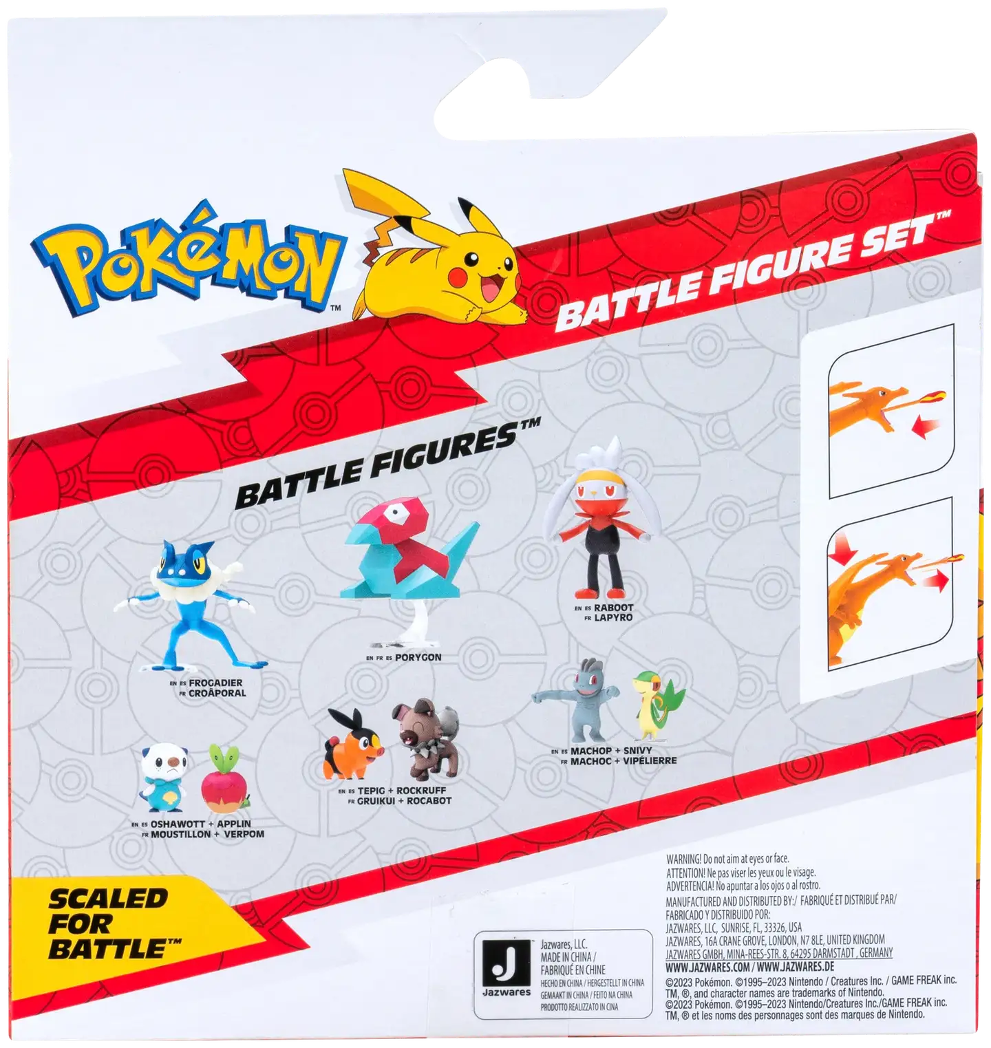 Pokemon Figuuri Charizard ja Pikachu - 2
