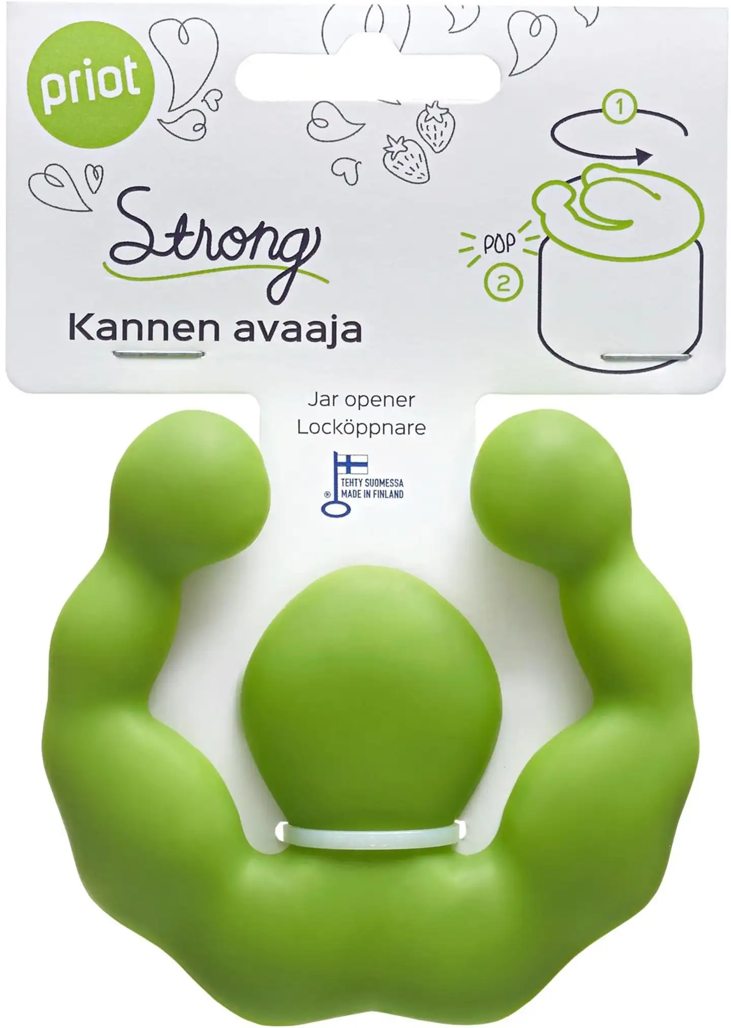 Priot kannenavaaja Strong vihreä - 1