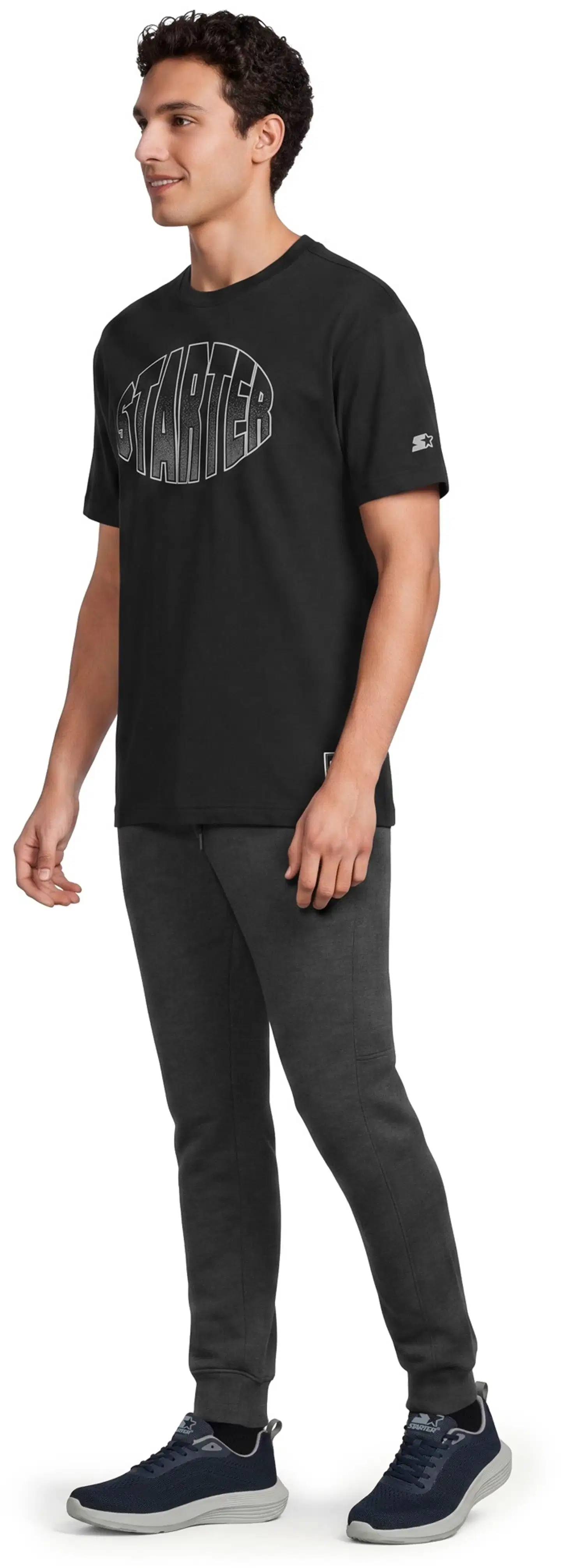 Starter miesten collegehousut Varsity - Charcoal heather - 4