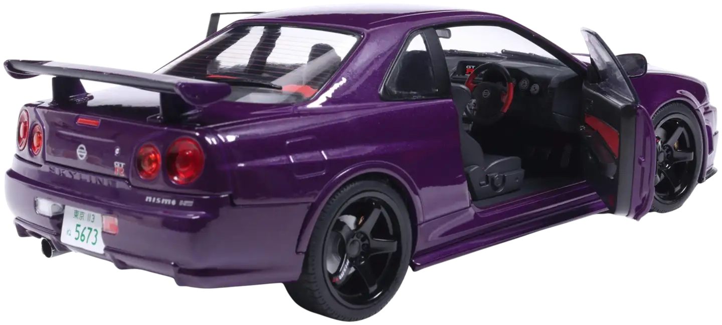 Solido 1:18 Nissan Skyline (R34)  GT-R Z Tune, keräilyauto, pienoismalli - 6