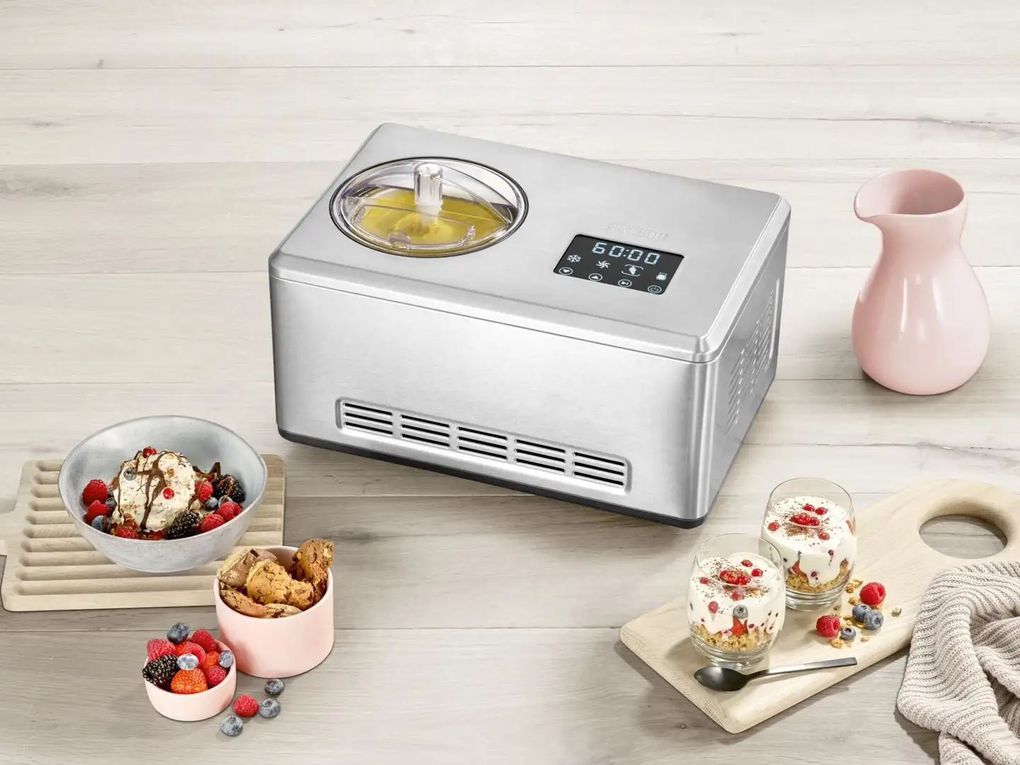 Severin jäätelö- ja jogurttikone EZ7405 - 8