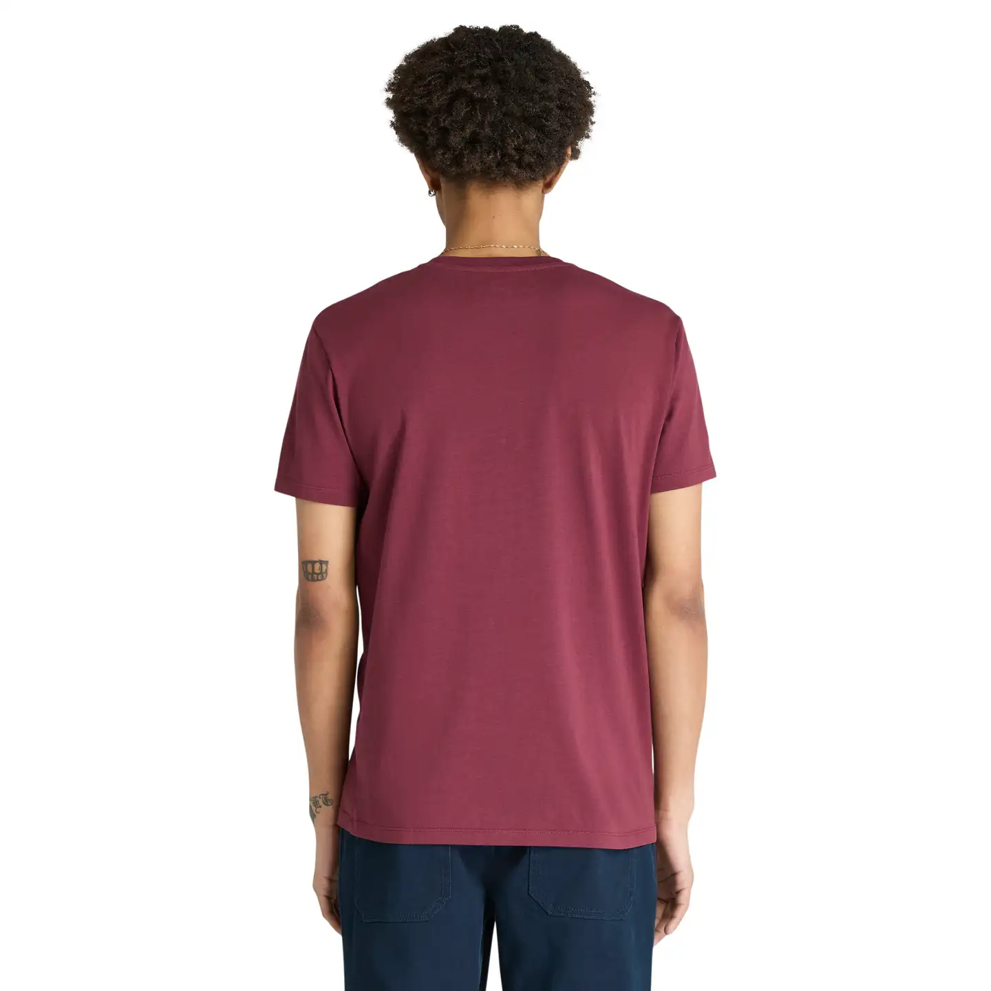 Timberland t-paita Oyster River - BURGUNDY - 2