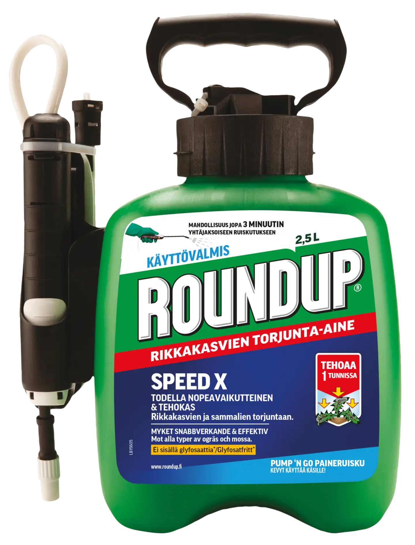 Roundup Speed X käyttövalmis rikkakasvien torjunta-aine 2,5L