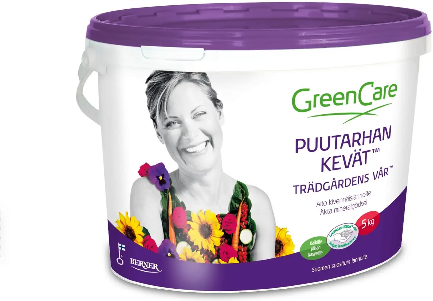 GreenCare lannoite Puutarhan Kevät 5kg