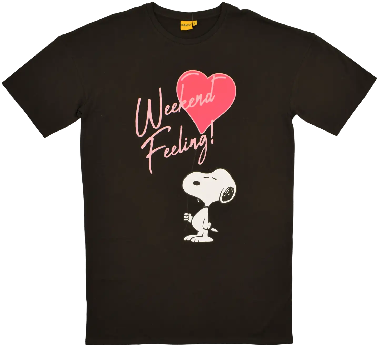 Snoopy naisten yöpaita - BLACK