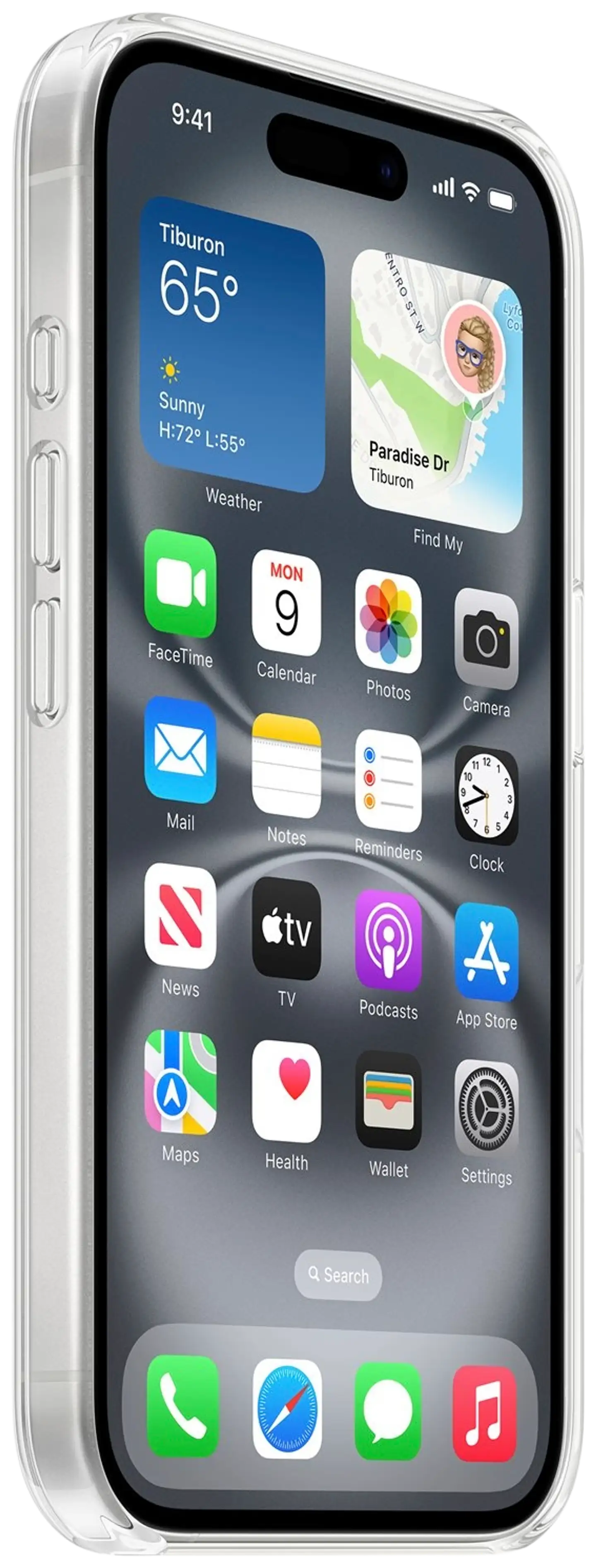 Apple iPhone 16 kirkas suoja - 2