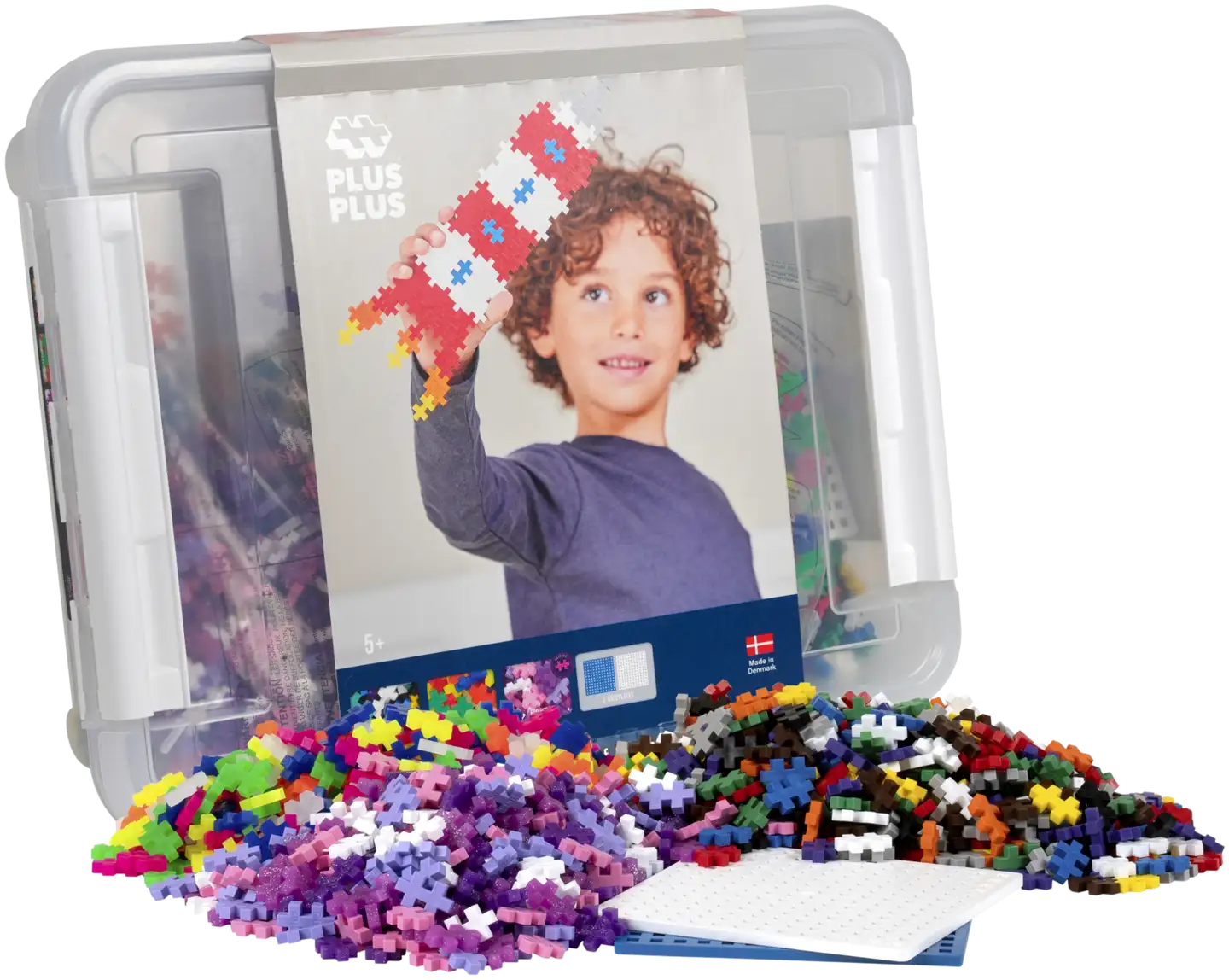 Plus-Plus 2400 palaa sekä säilytyslaatikko - 2