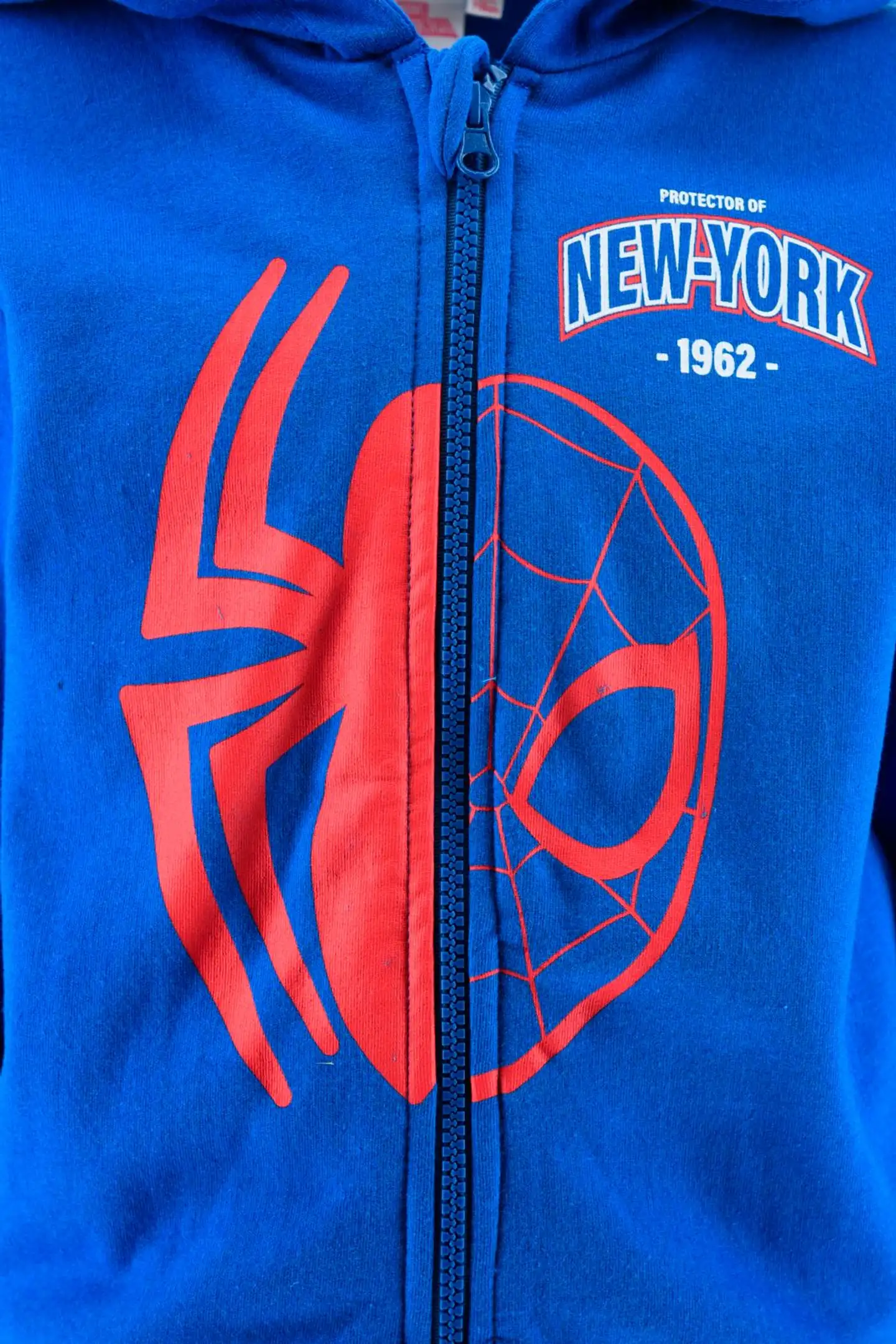 Lasten Spiderman puku, laadukas puuvilla - Blue - 3