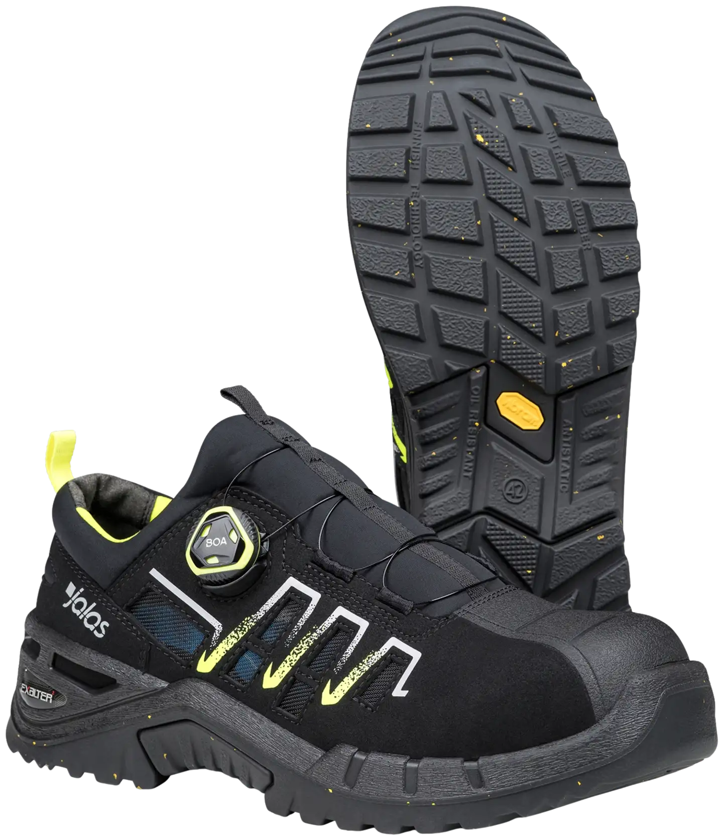 JALAS® Matalavartinen turvajalkine 9935 EXALTER - MUSTA - 1