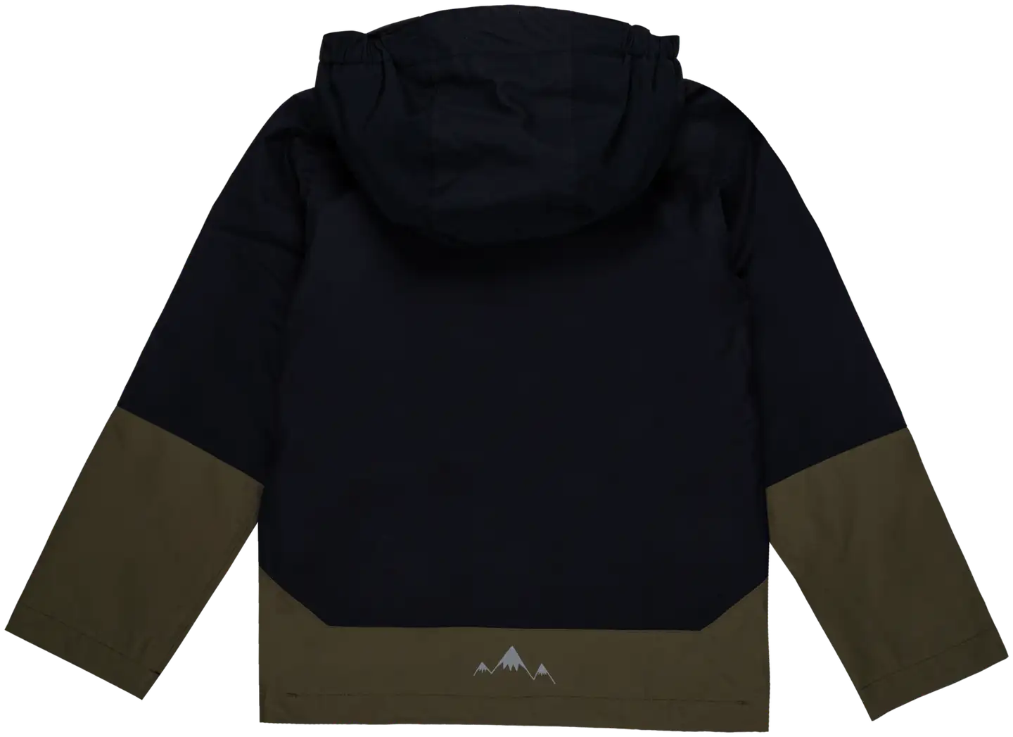 House nuorten vedenpitävä tekninen ulkoilutakki 246G08261R - Black/Dark Olive - 3