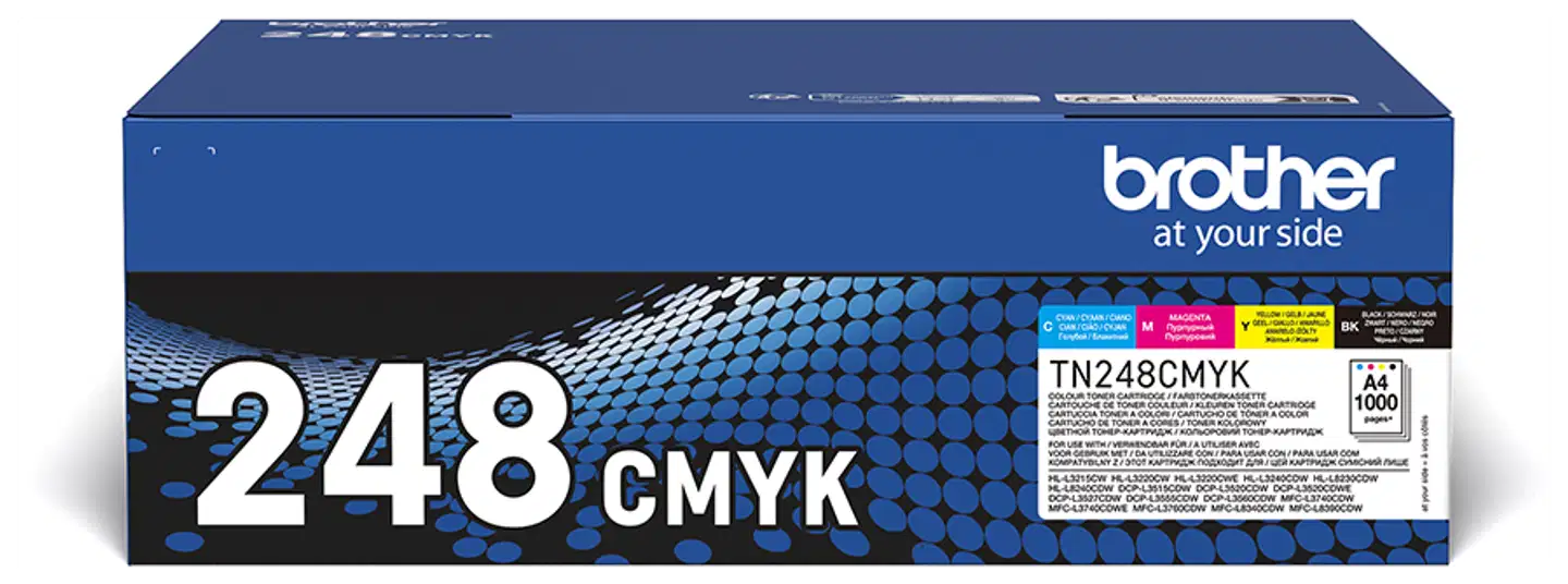 Brother laservärikasetti TN248VAL 4-väripakkaus - 1