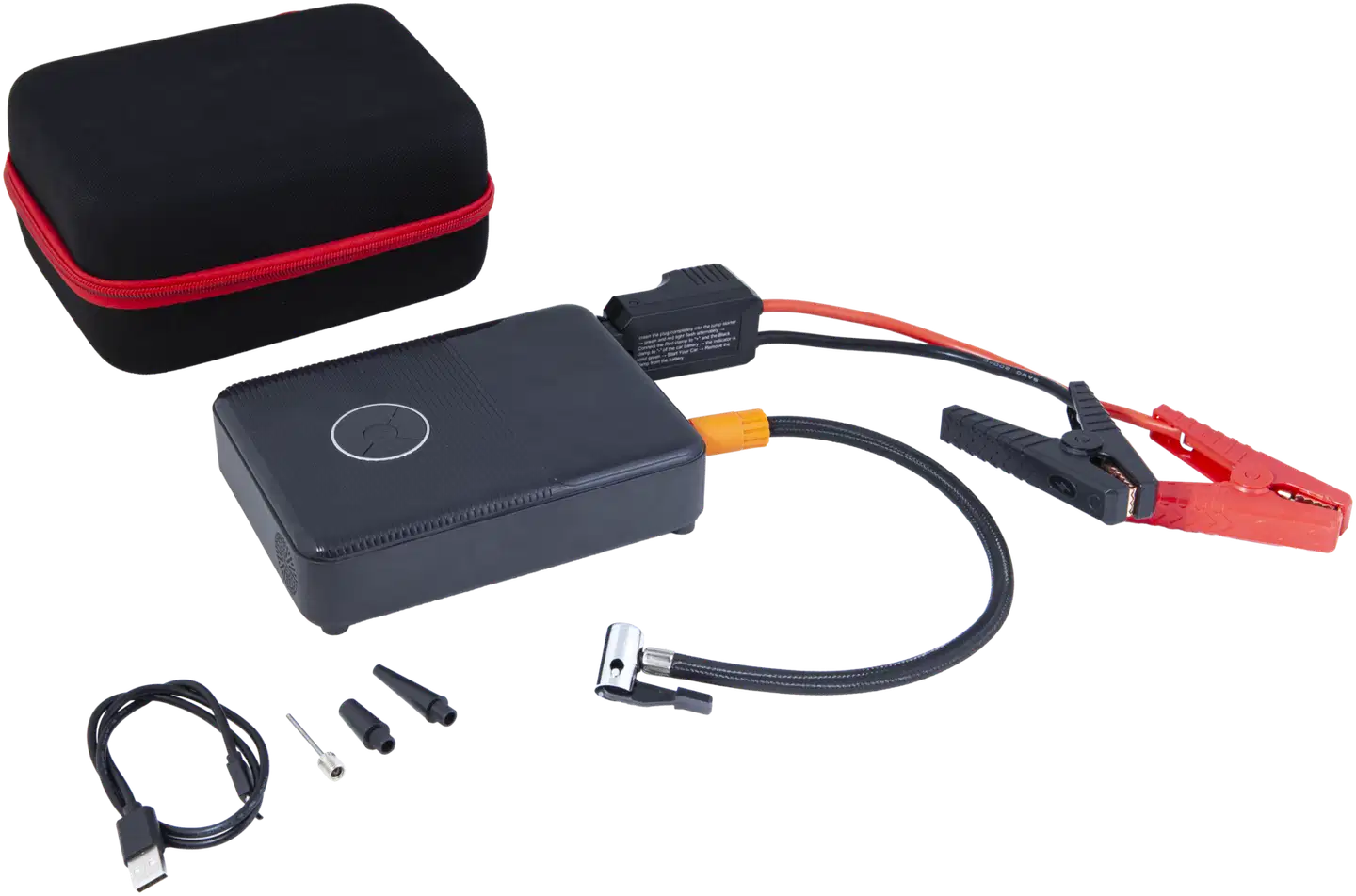 M+ Apukäynnistin 1000/2000A 12V ilmapumpulla - 1