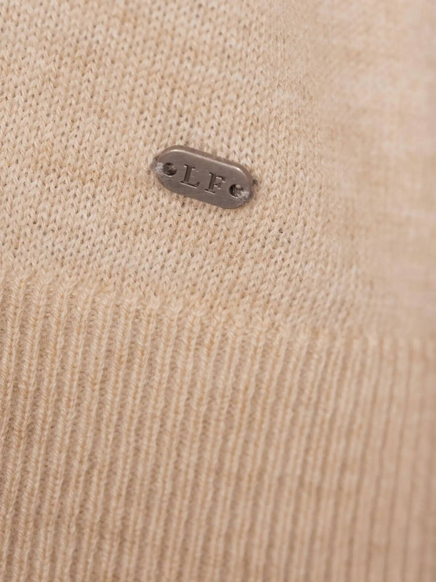 London Fog naisten merinovillaneule 213L264007 - beige - 5