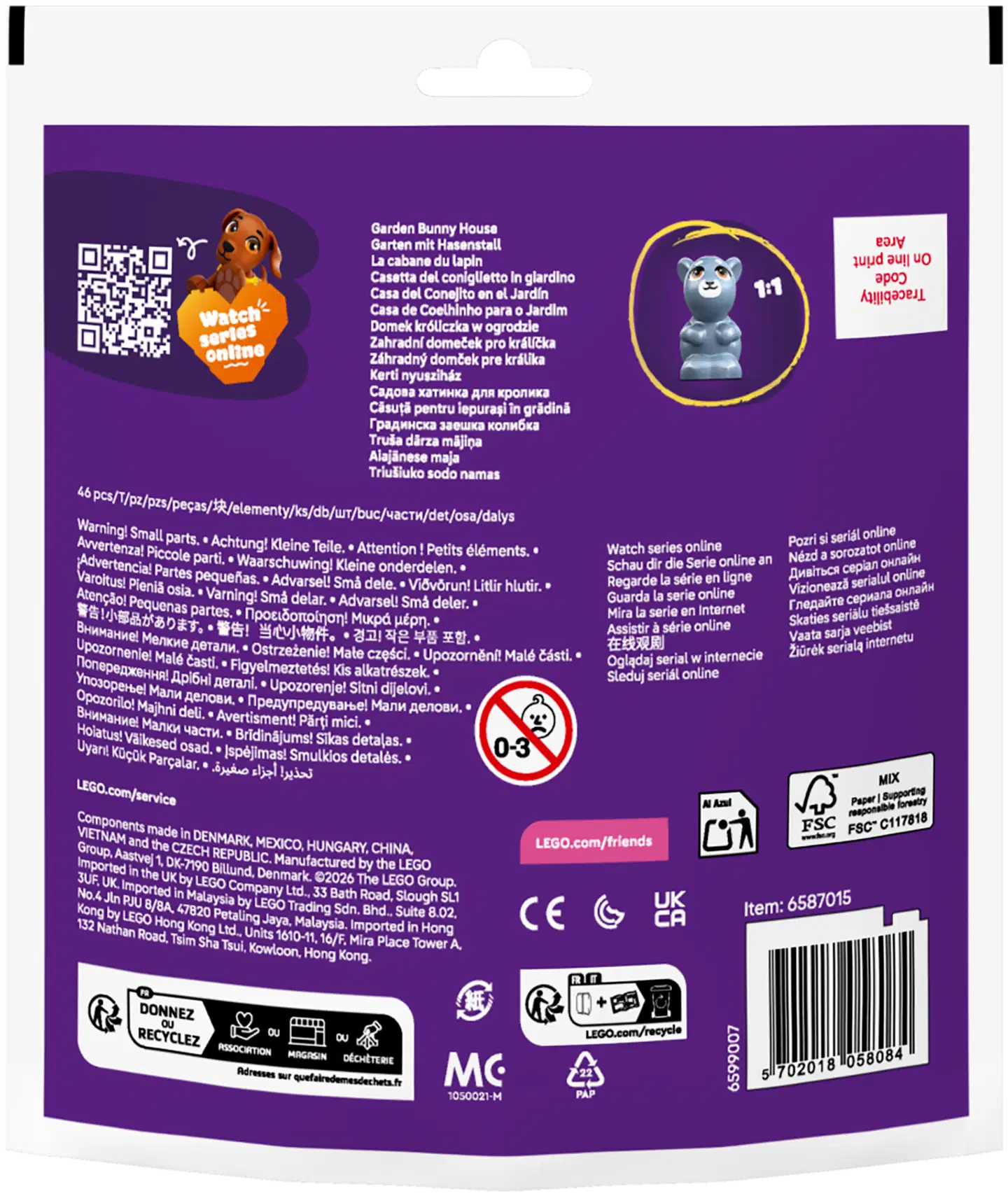 LEGO® Mini-Builds 30722 Pupunkoppi puutarhassa - 3