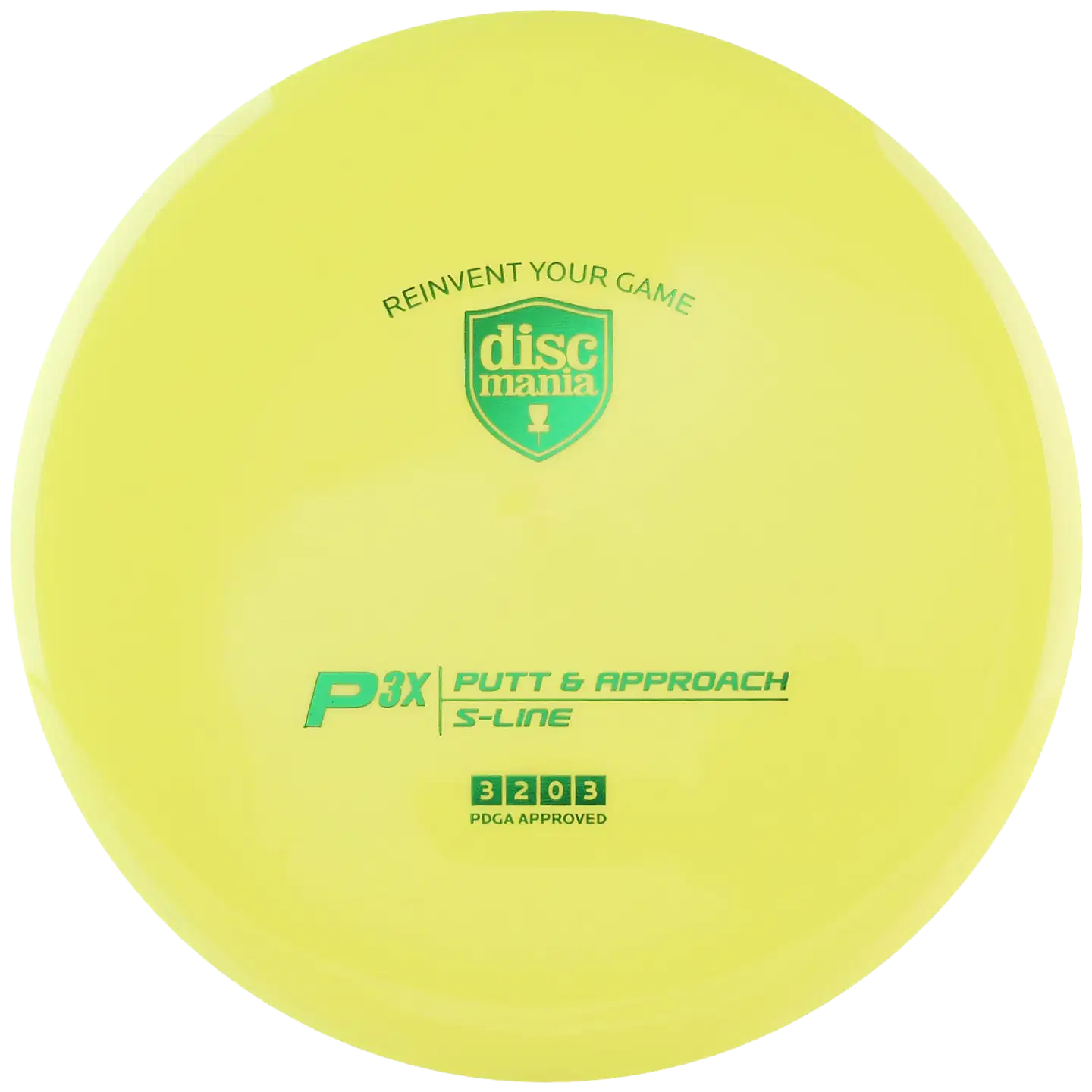 Discmania putteri S-line P3X Yellow