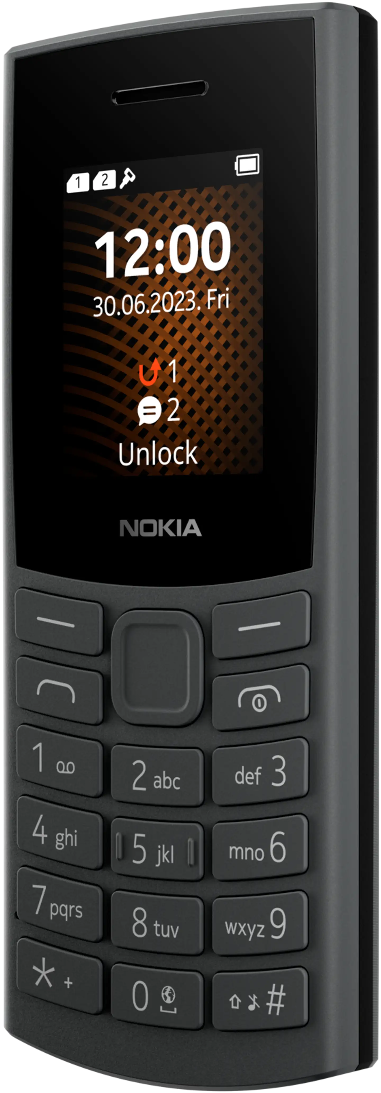 Nokia 105 4G peruspuhelin hiilenharmaa - 4