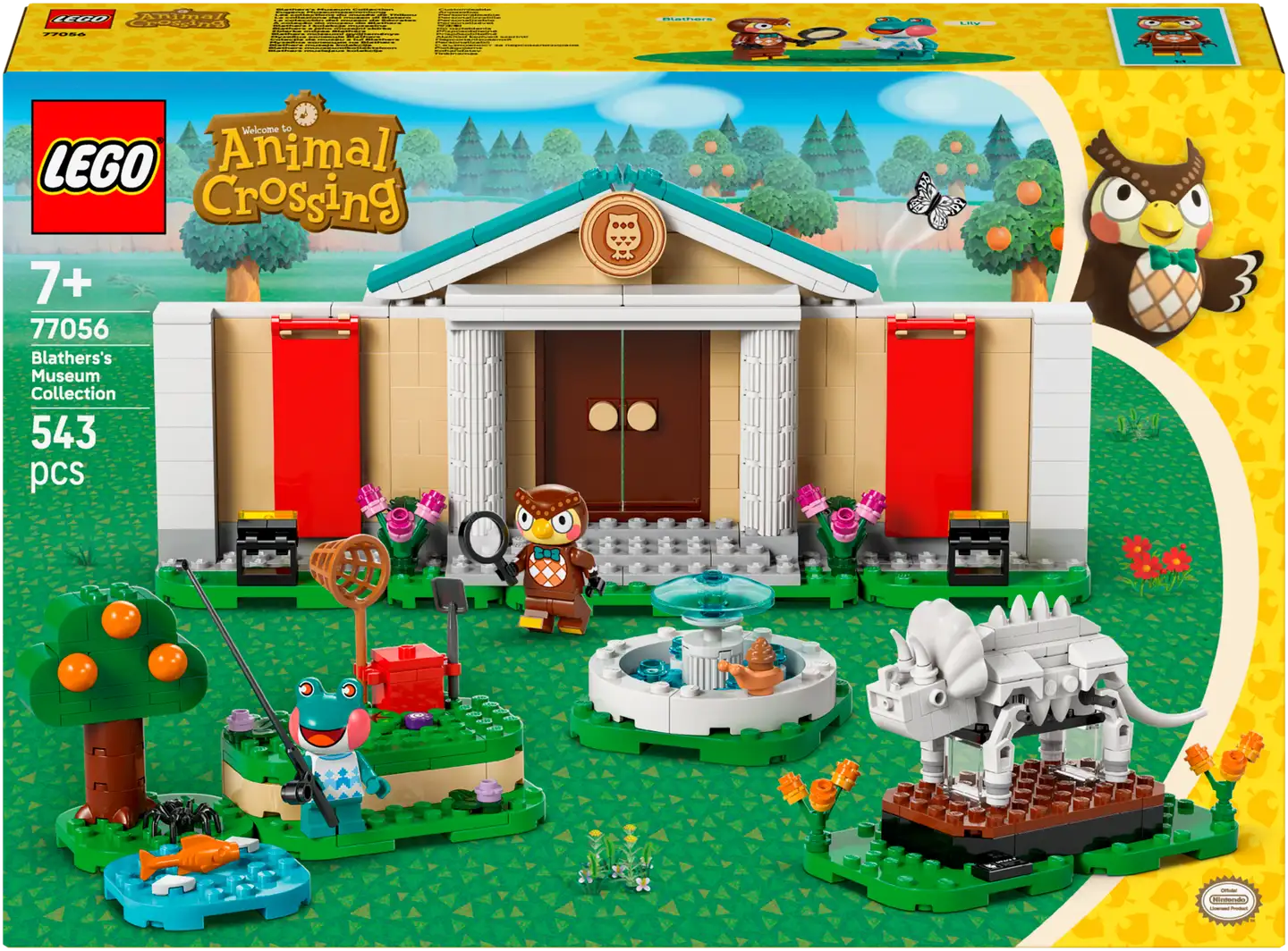 LEGO Animal Crossing 77056 Blathers ja museon kokoelma - 1