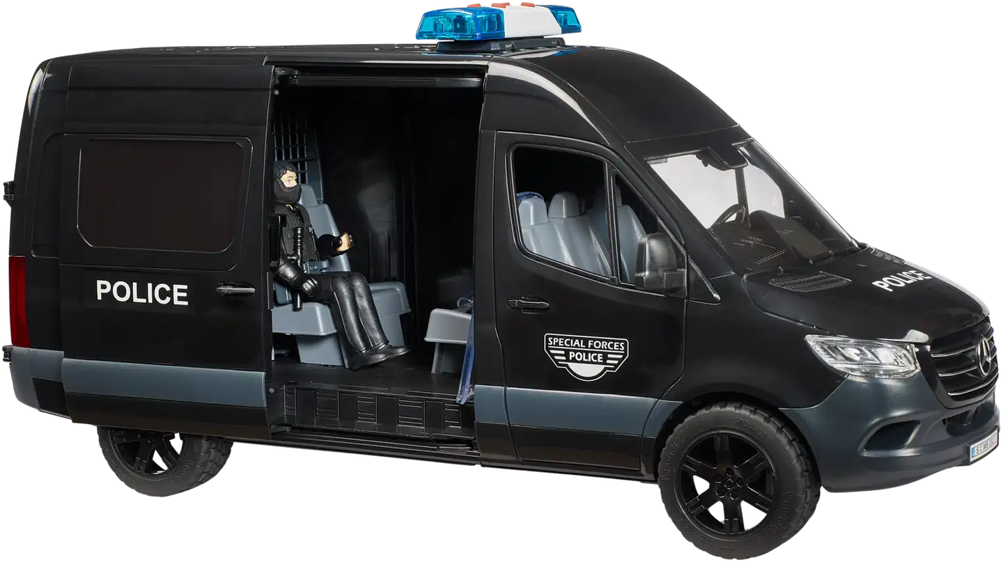 Bruder lelu MB Sprinter Police Special Forces - 3