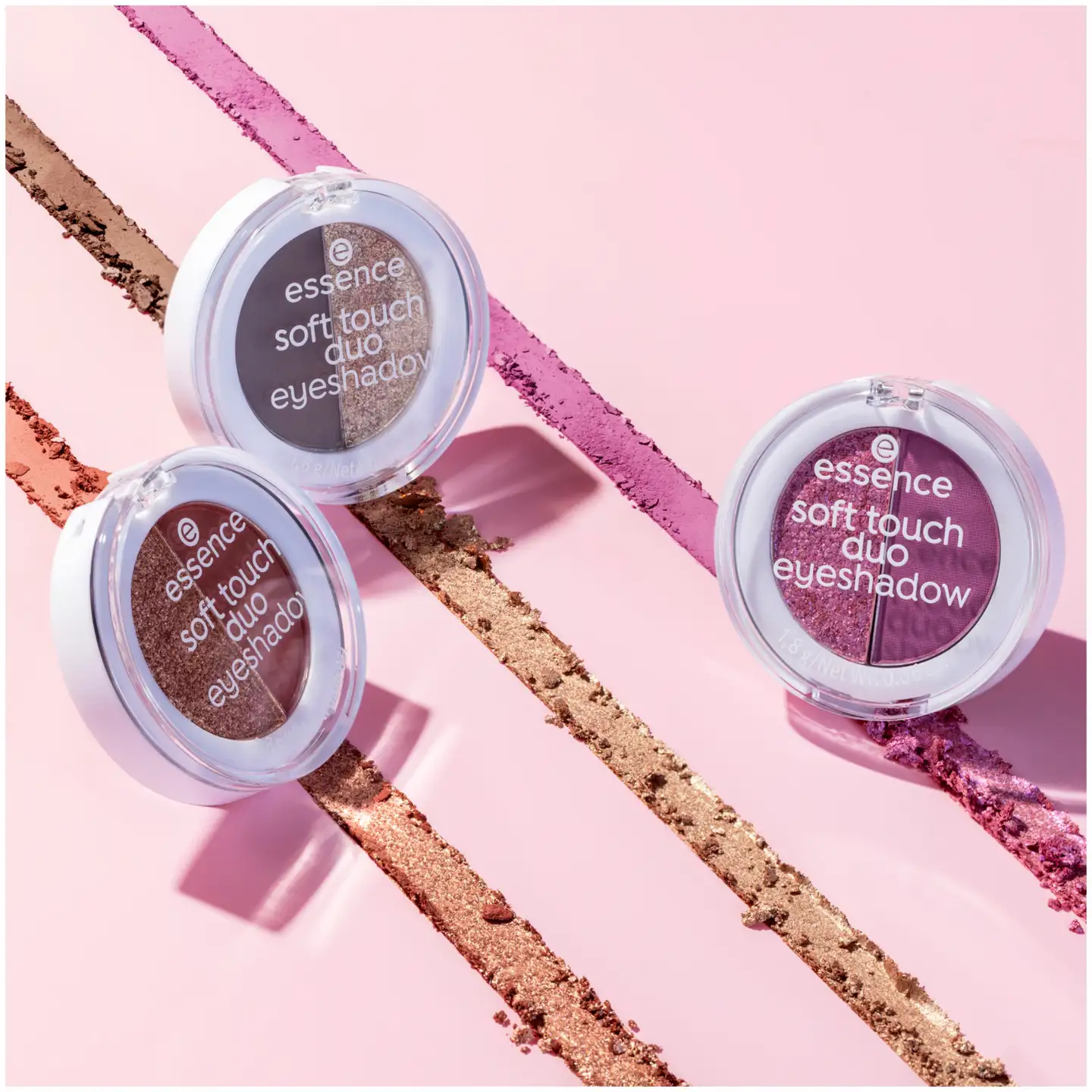 essence soft touch duo eyeshadow 02 Berry Crush 1.8 g - Berry Crush - 4