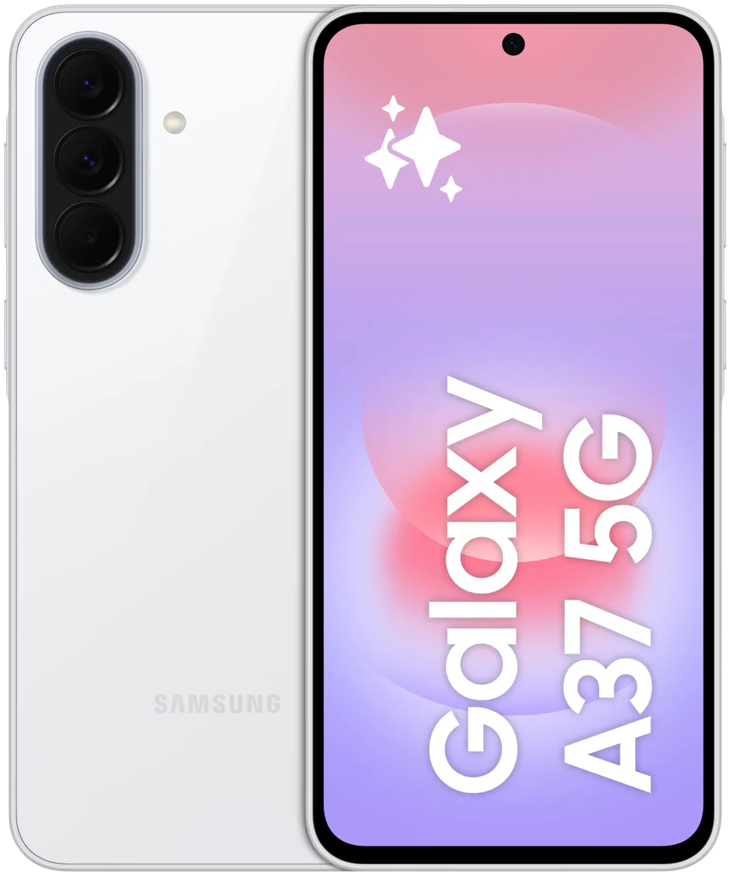Samsung älypuhelin Galaxy A37 5G valkoinen 128 GB - 1