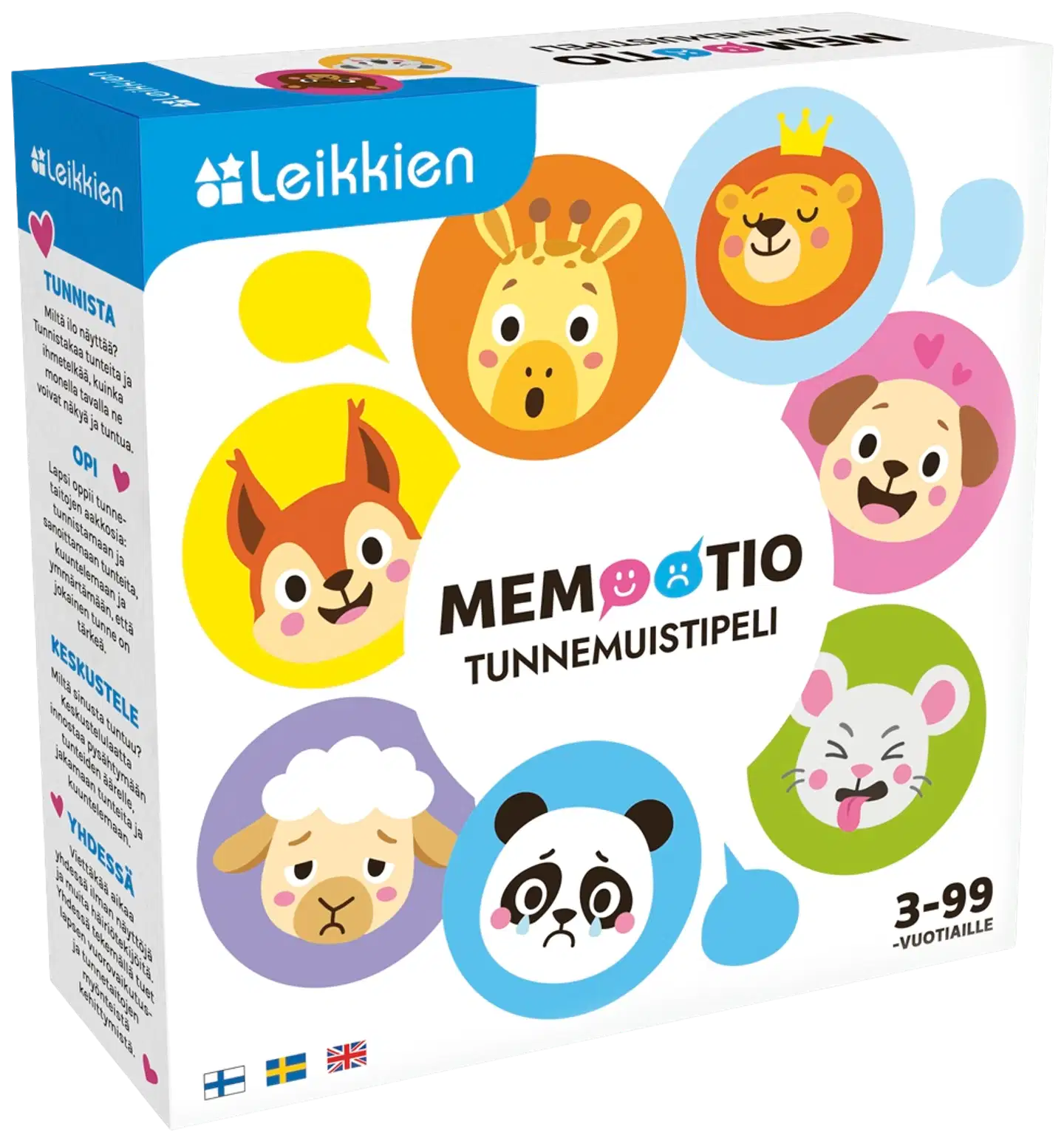 Leikkien Memootio tunnemuistipeli - 1