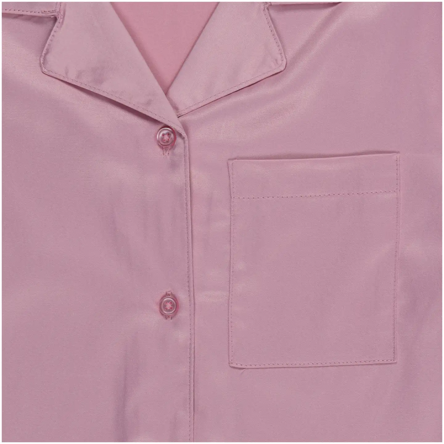 House lasten shortsipyjama satiini 232H032611 - Vaaleanpunainen - 2