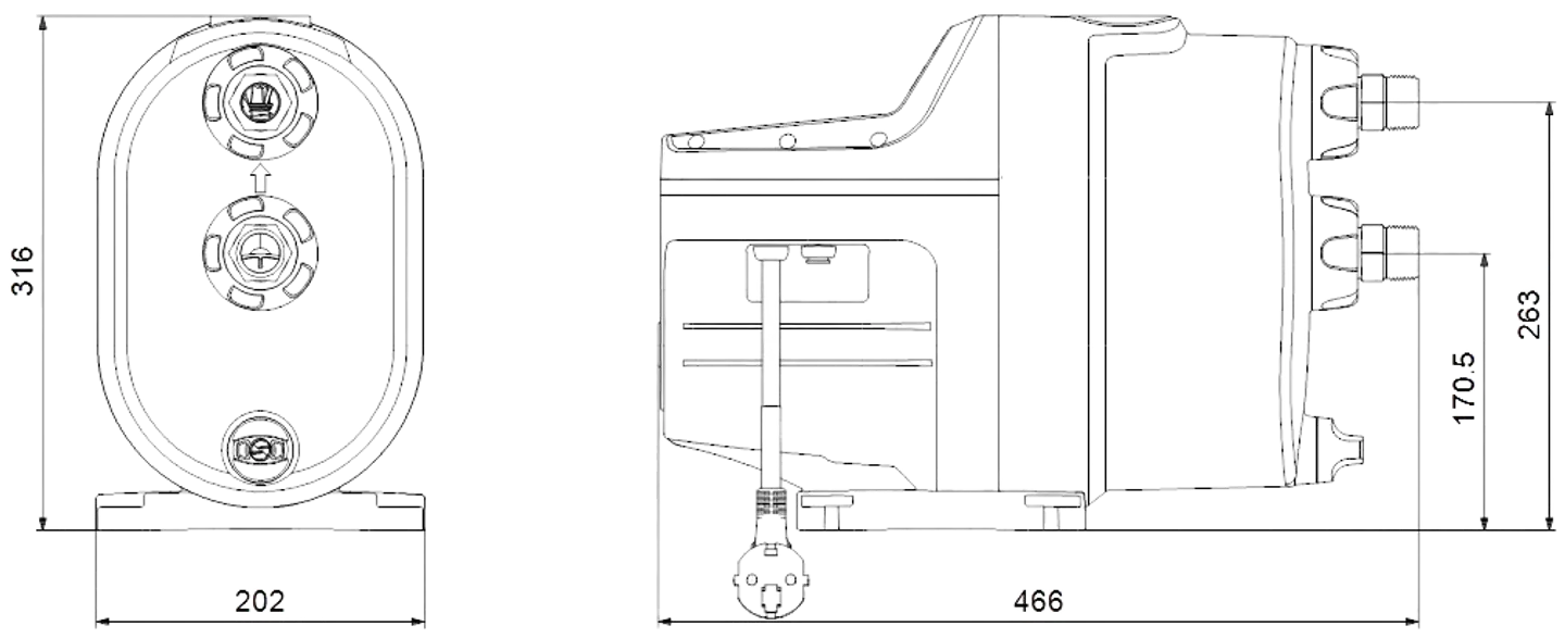 Grundfos Scala1 5-55 vesiautomaatti - 2