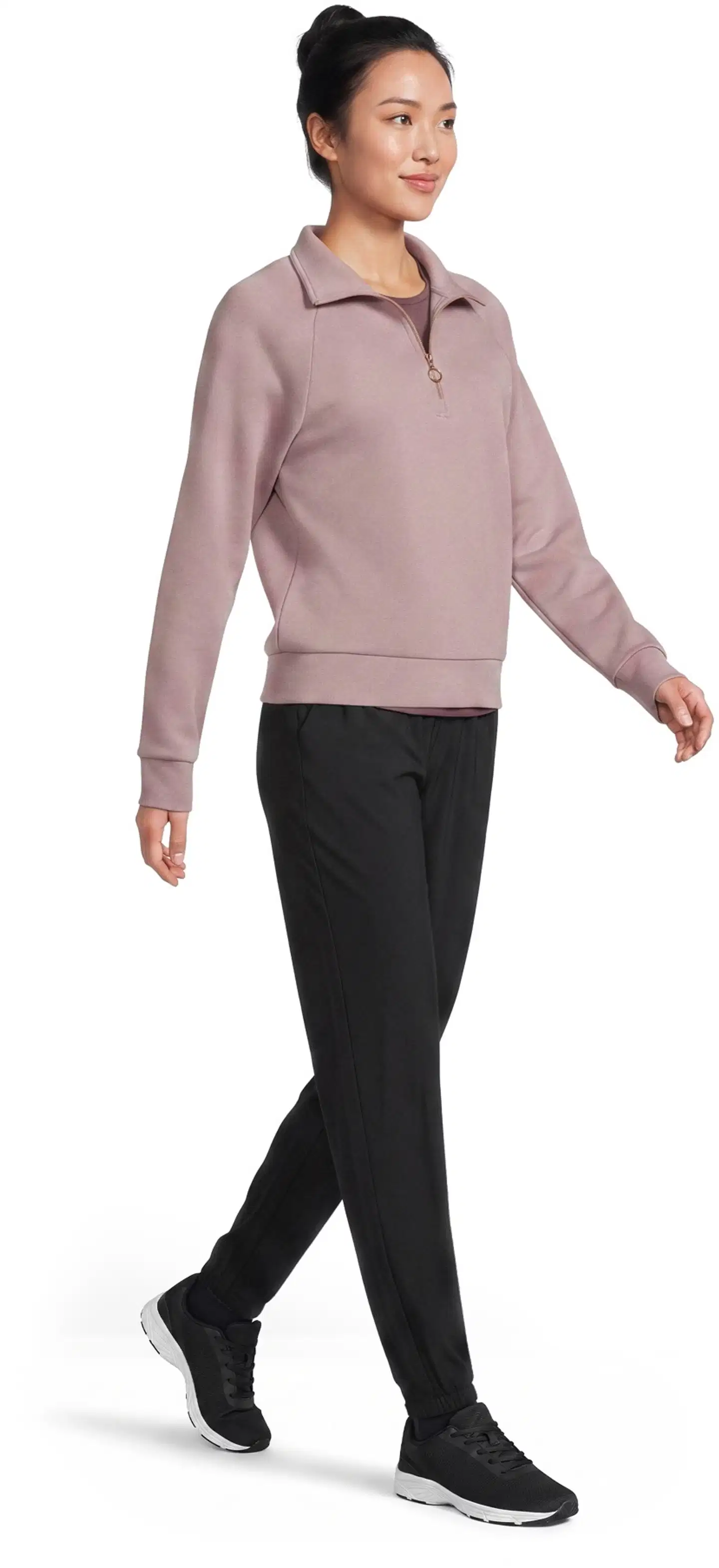 Danskin naisten treenihousut woven-kankaalla DPS2519 - black - 4