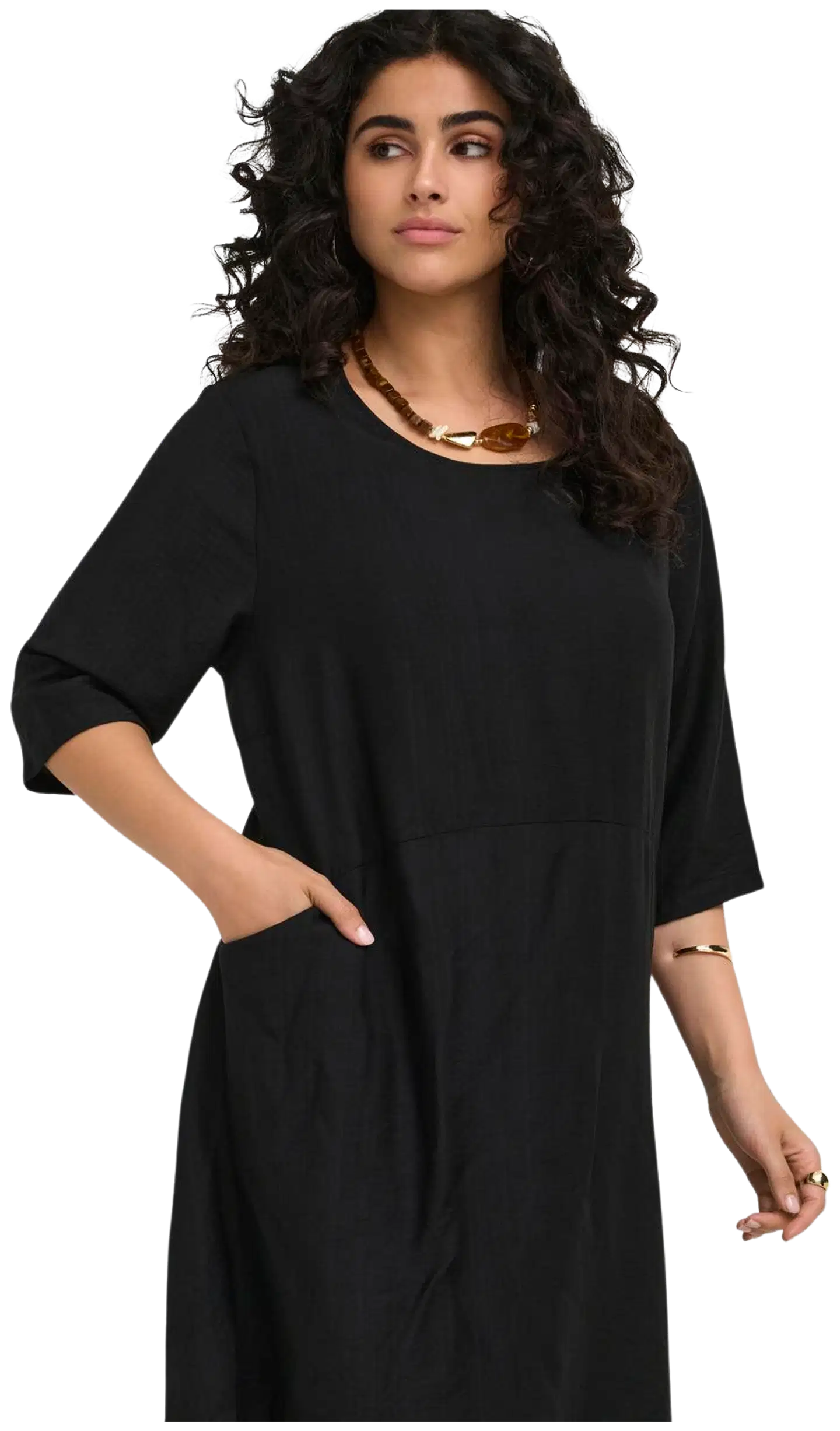 Only Carmakoma naisten mekko Carjoanna - Black - 3