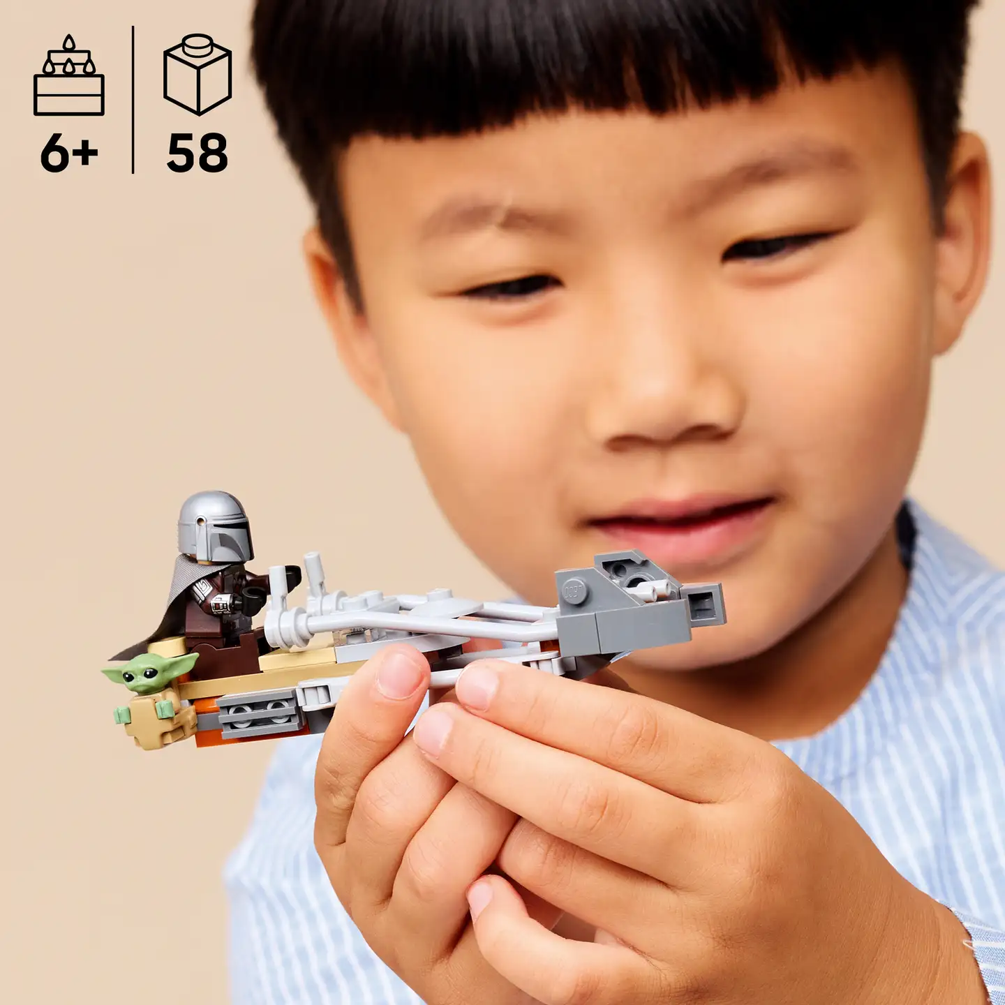LEGO® Star Wars TM 75436 Mandalorialaisen ja Grogun kiituripyörä - 8