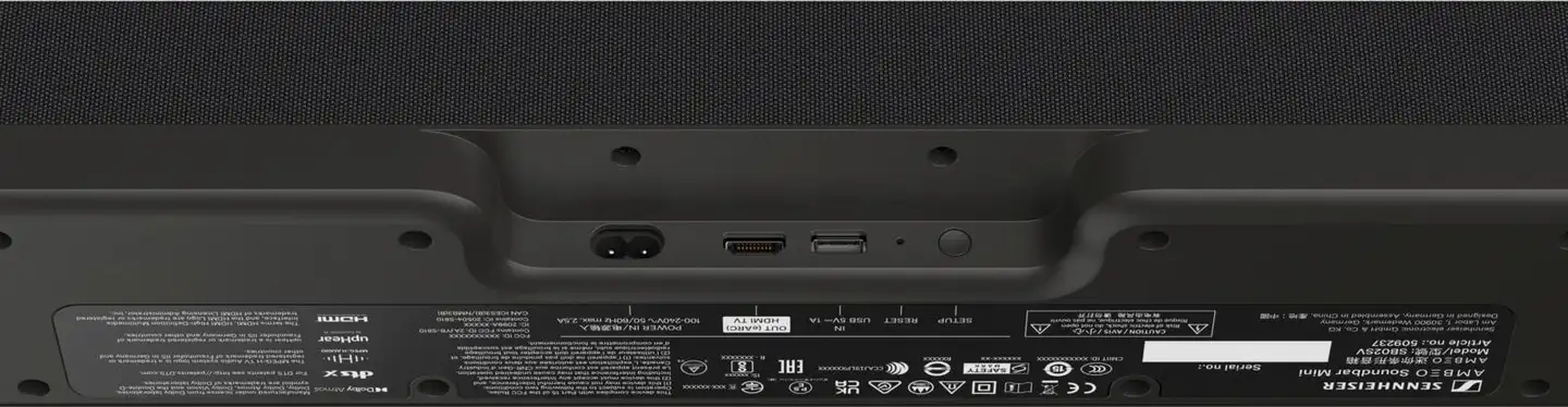 Sennheiser Soundbar Ambeo Mini musta - 4