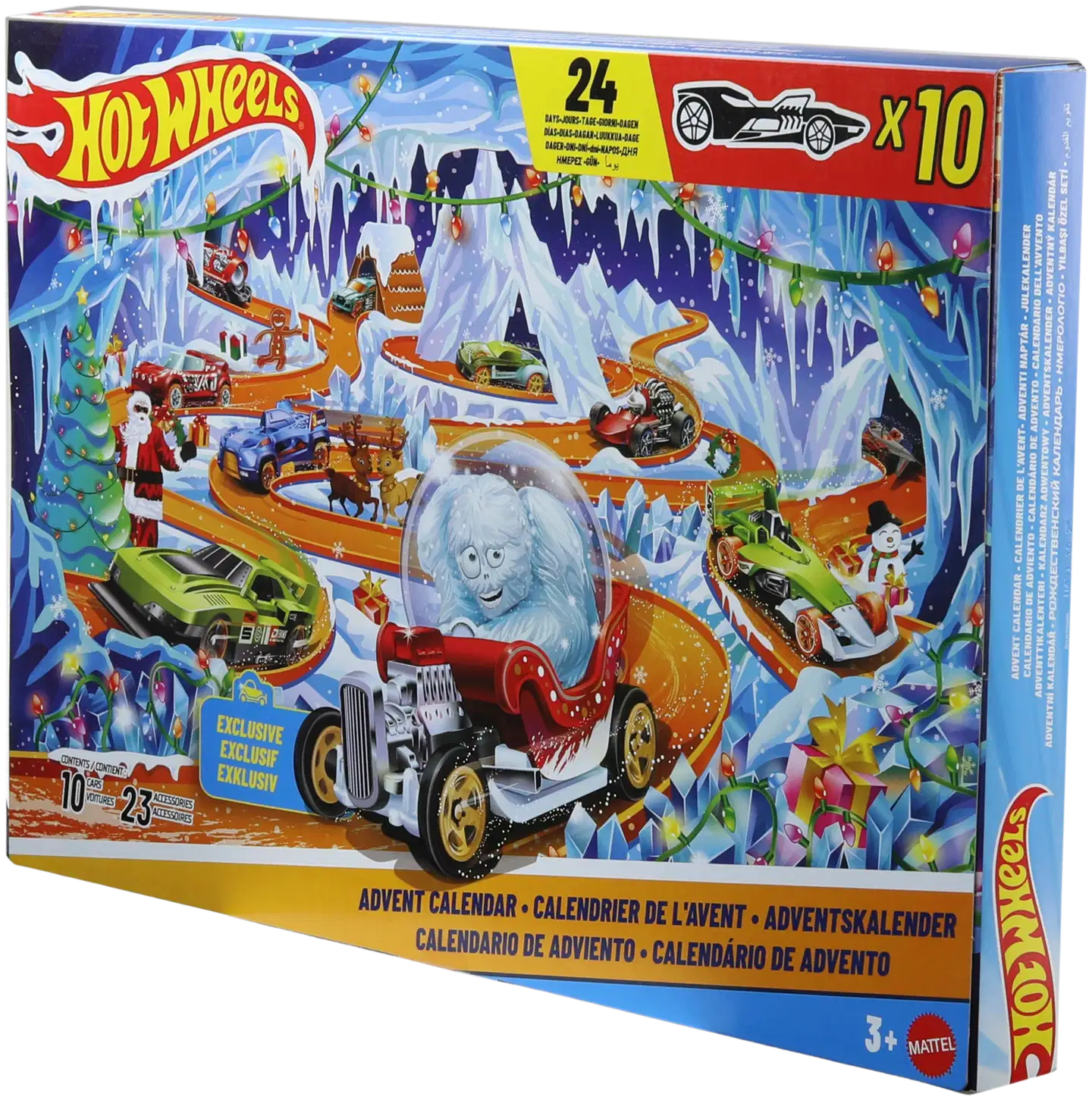 Hot Wheels -pikkuautojoulukalenteri - 1