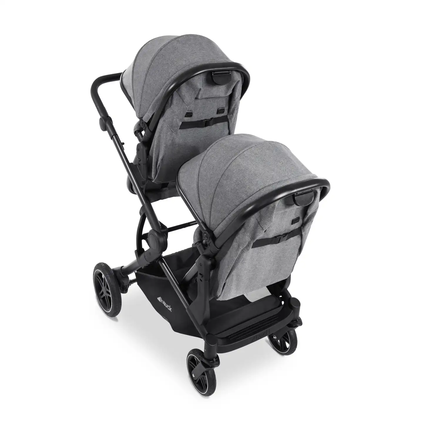 Hauck tuplarattaat Atlantic Twin harmaa - 11