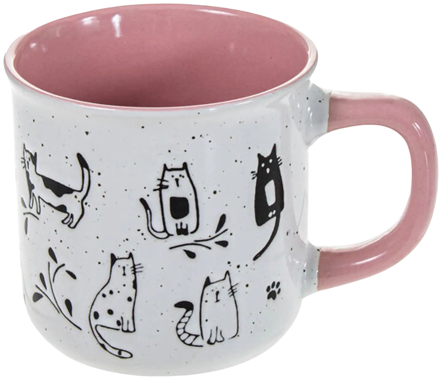 Muki vaaleanpunainen kissa