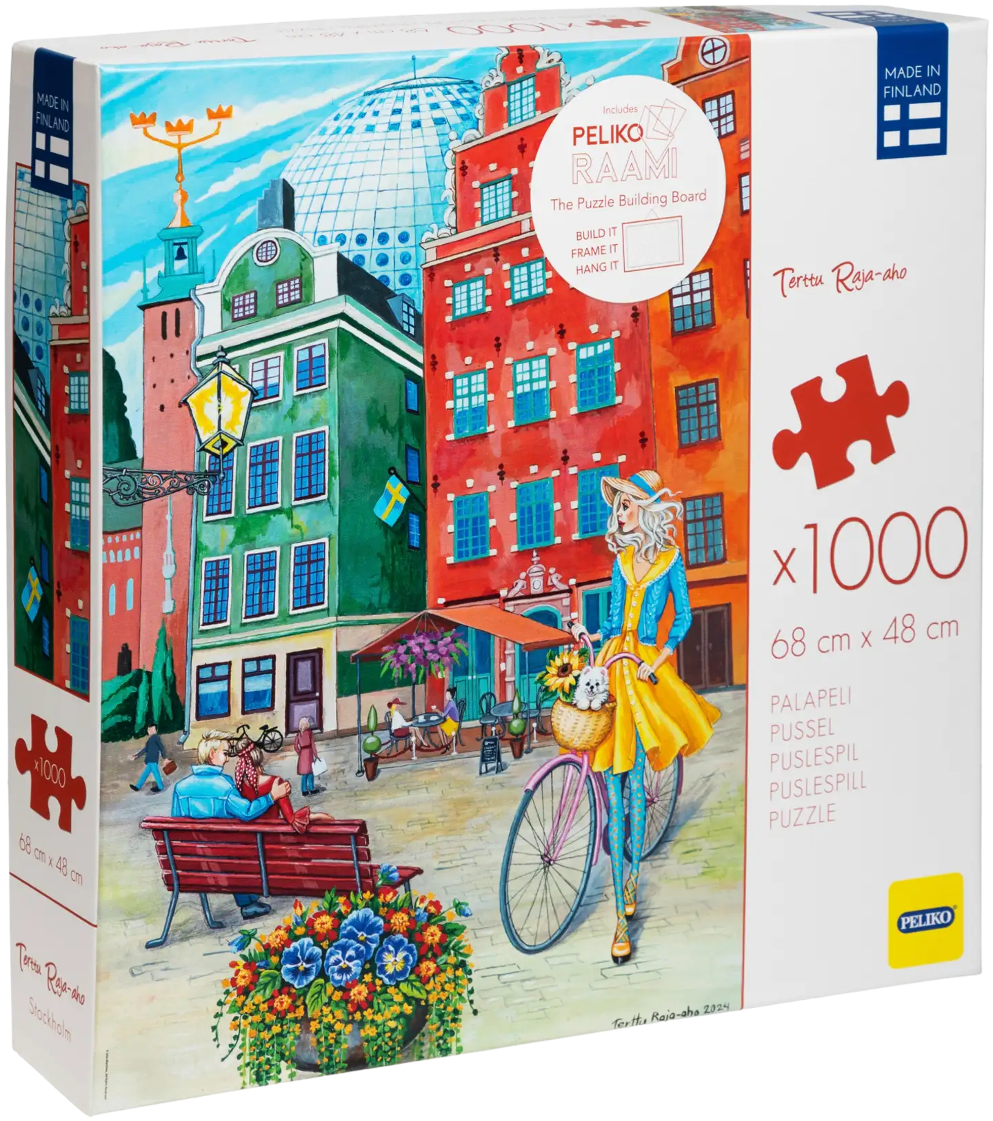 Peliko palapeli 1000 palaa Terttu Raja-aho Tukholma - 1
