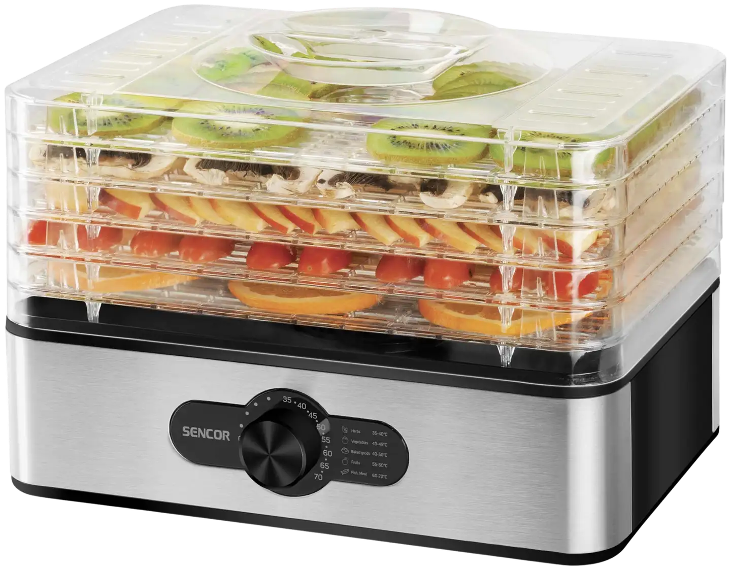 Sencor ruoka- ja hyötykasvikuivuri SFD 950SS - 1