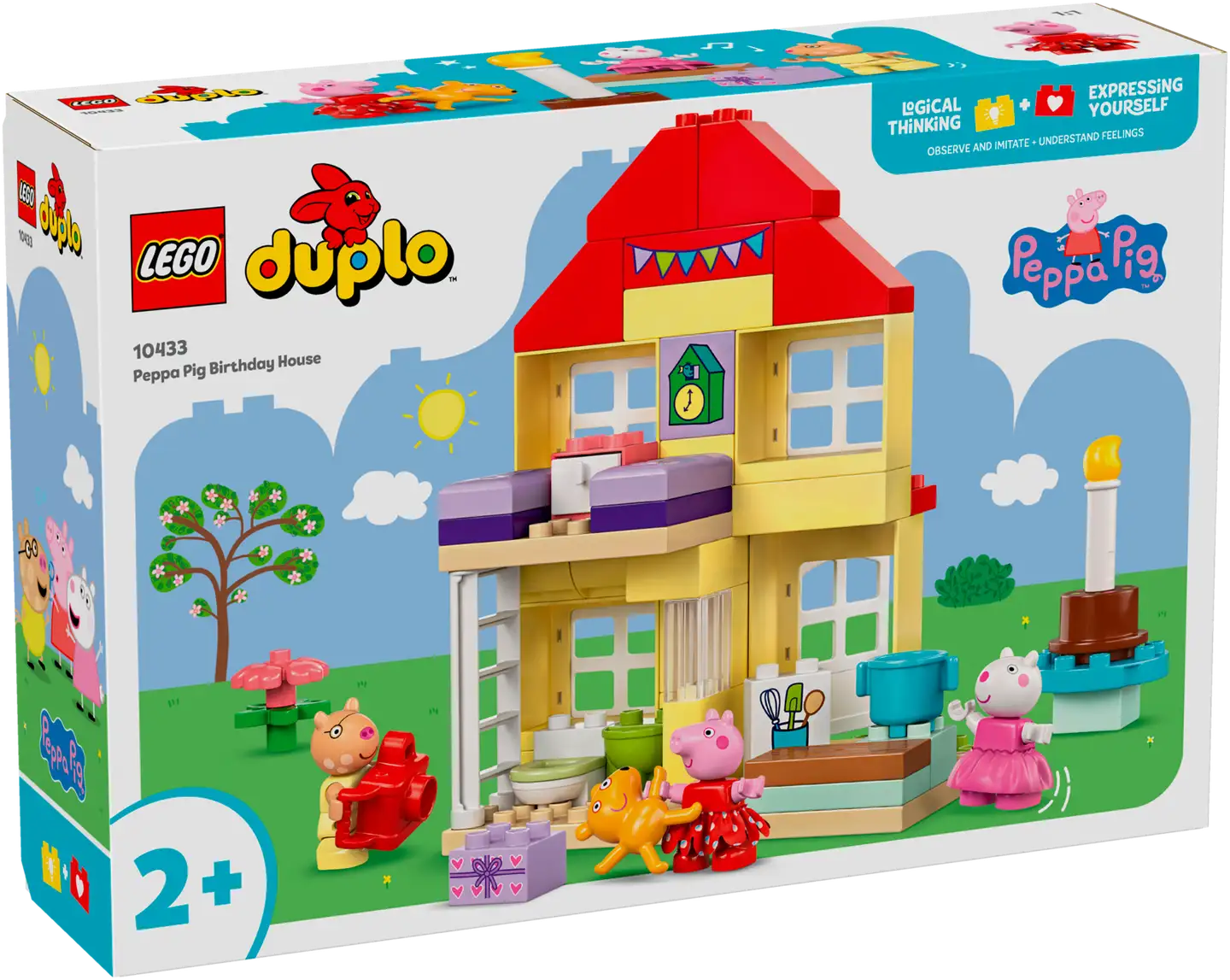 LEGO Peppa Pig 10433 Pipsa Possun syntymäpäivätalo - 2