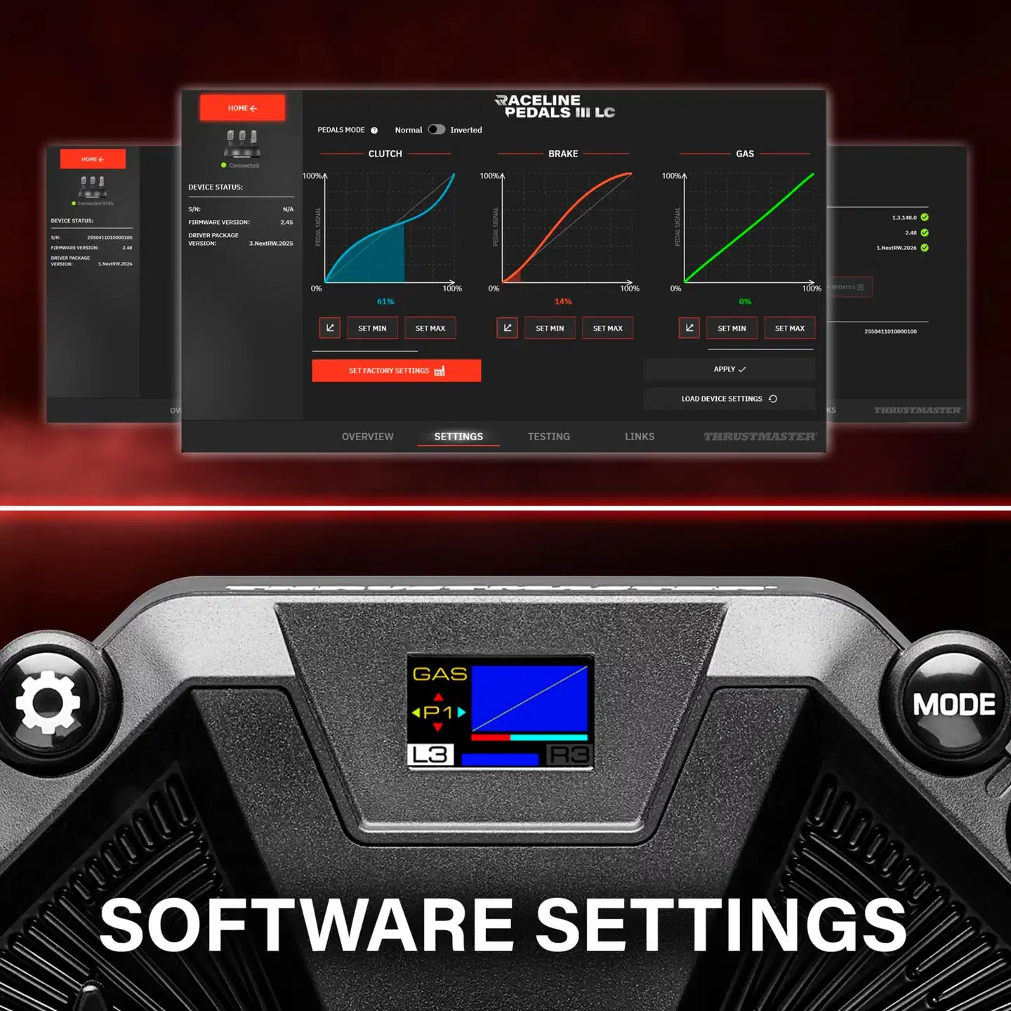 Thrustmaster Raceline III LC polkimet - 15
