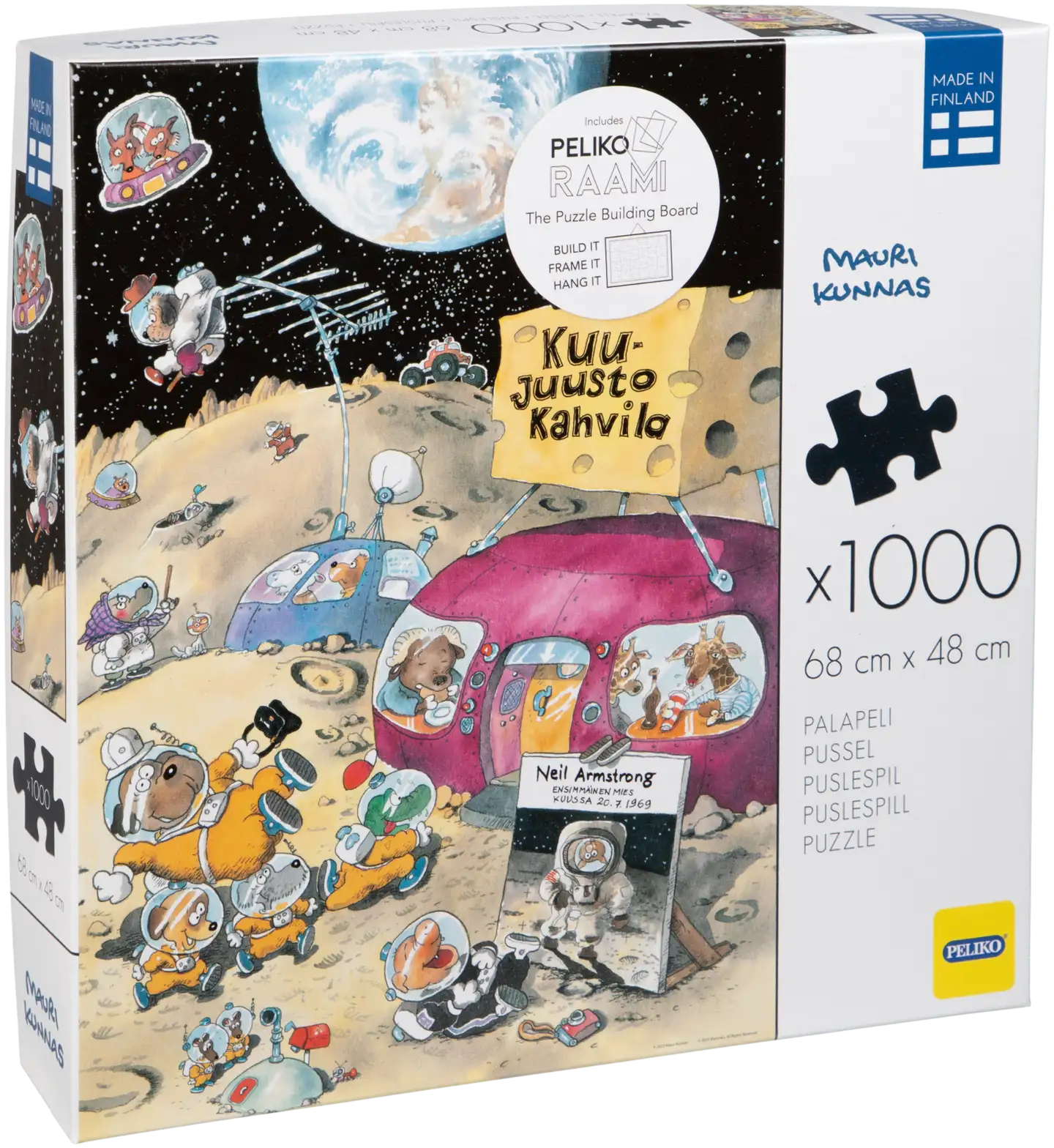 Peliko Kunnas 1000 kuujuustokahvila - 1