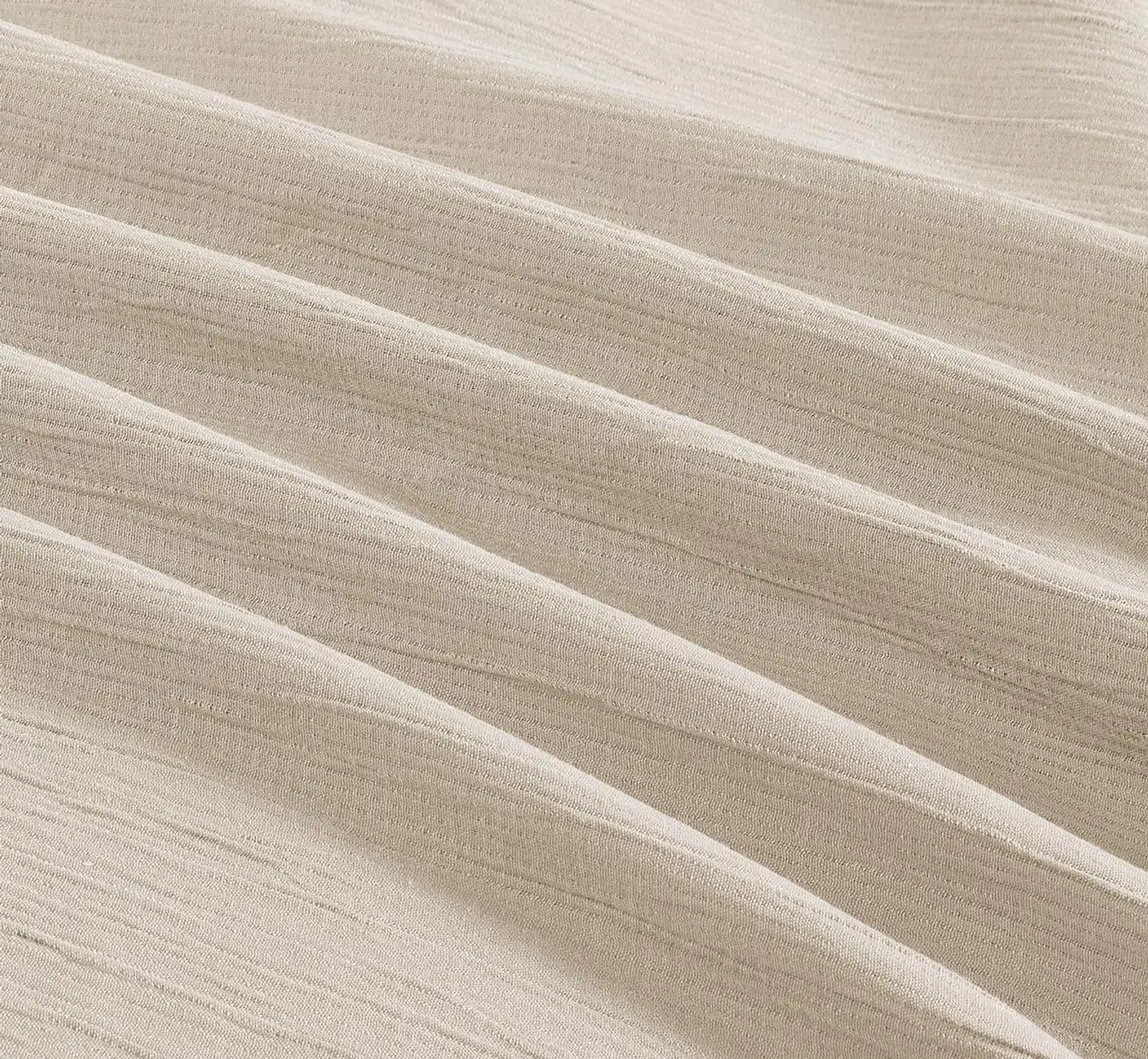 Home & Main päiväpeitto Gauze 160x260 cm vaalea beige - 2