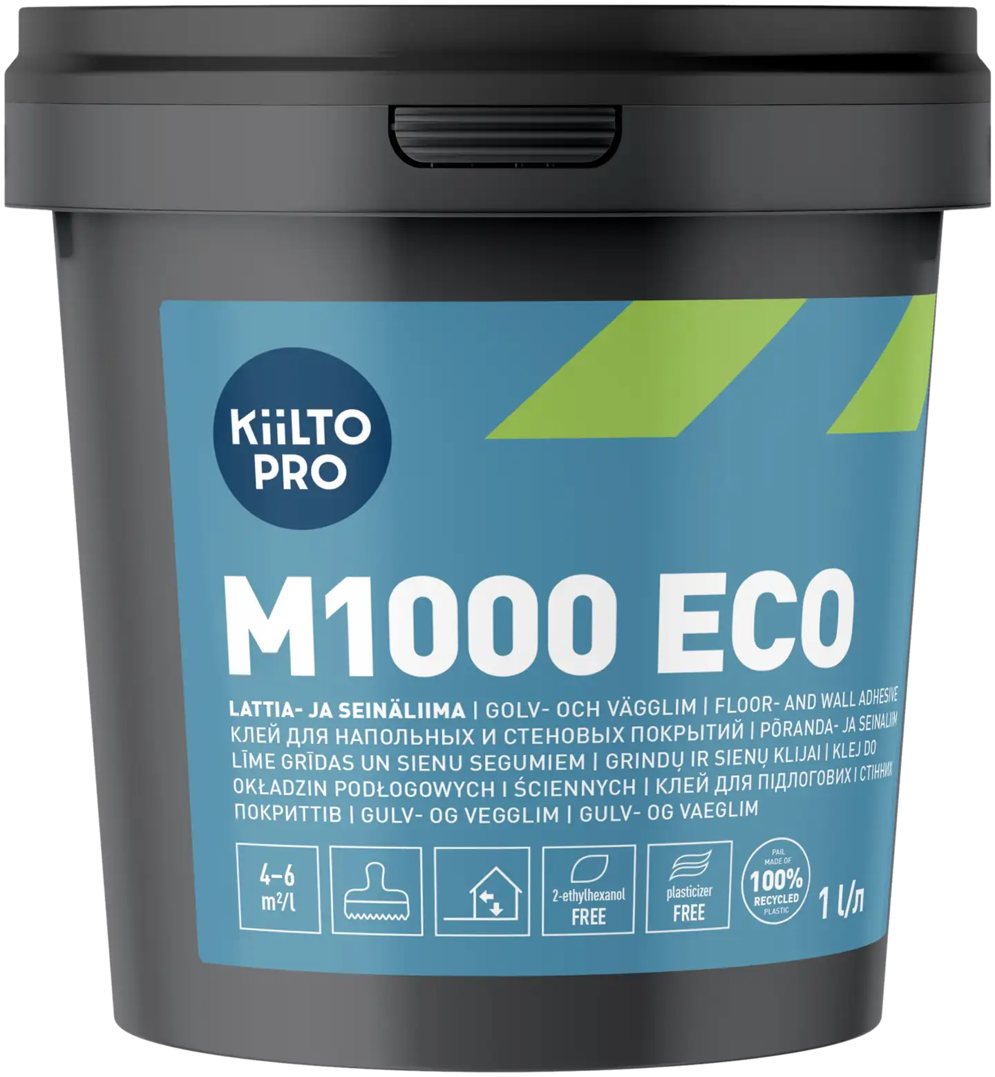 Kiilto Pro lattia- ja seinäliima M1000 Eco 1l