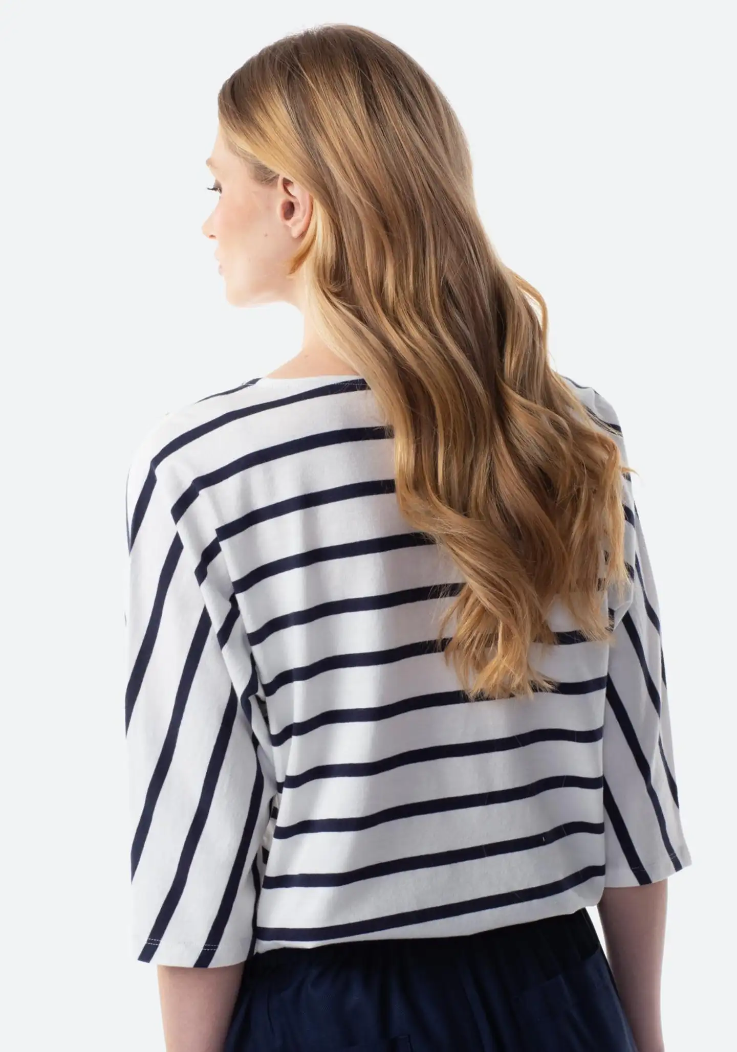 TEX naisten trikoopusero I274605 - Navy - 2