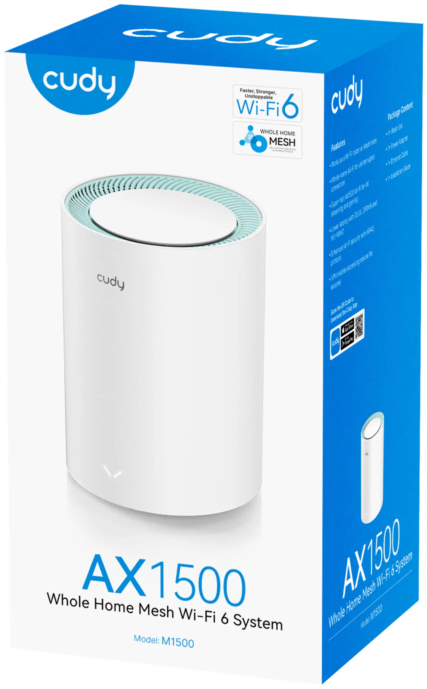 Cudy Mesh-järjestelmä M1500(1-Pack) - 2