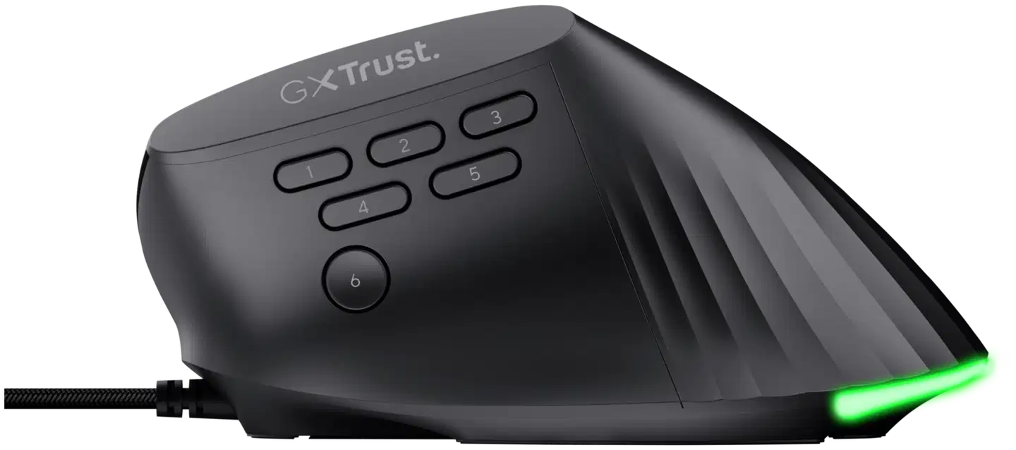Trust GXT145 Rexxa ergonominen pelihiiri - 3