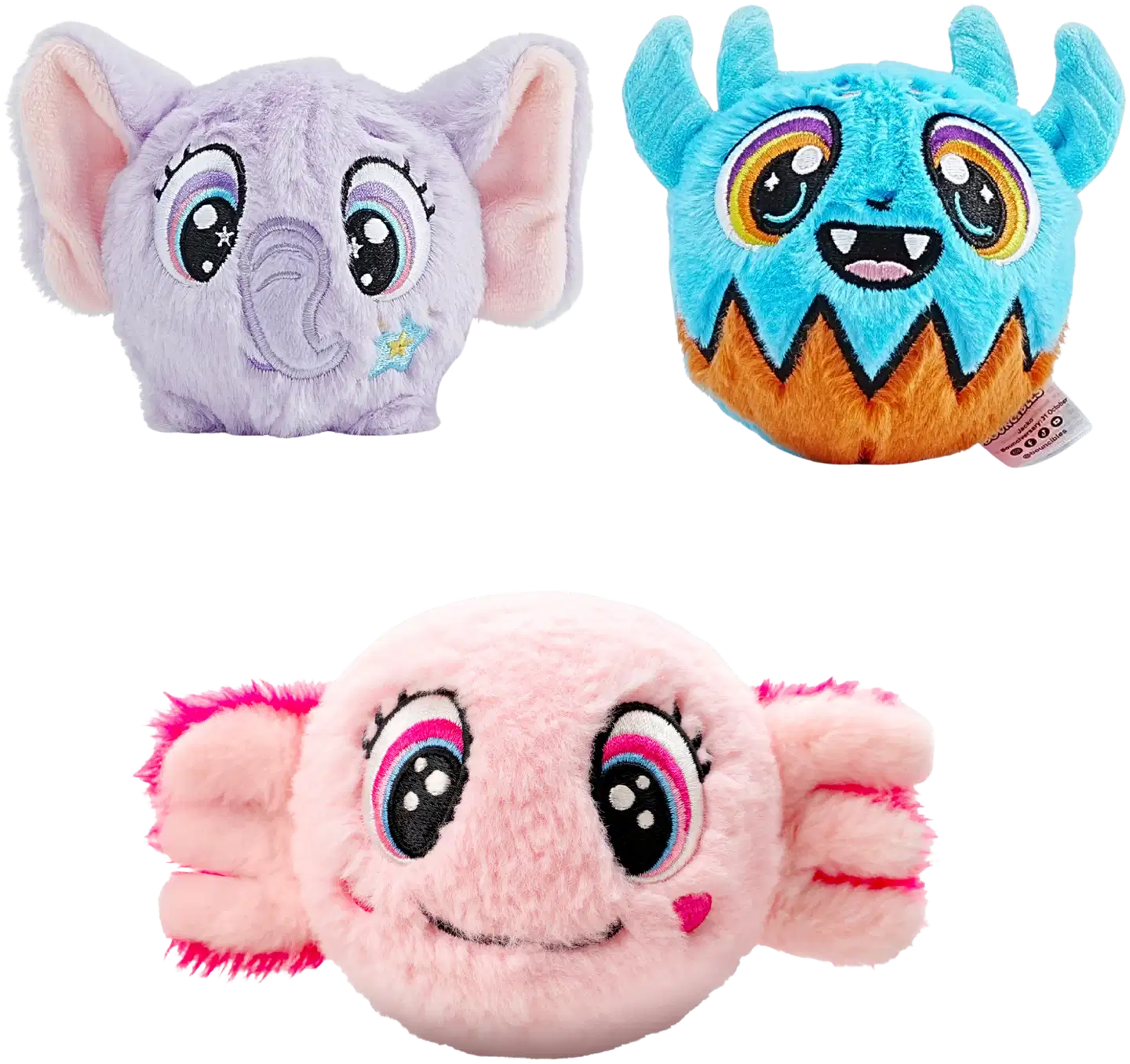 Bouncibles pehmolelu, lajitelma - 9