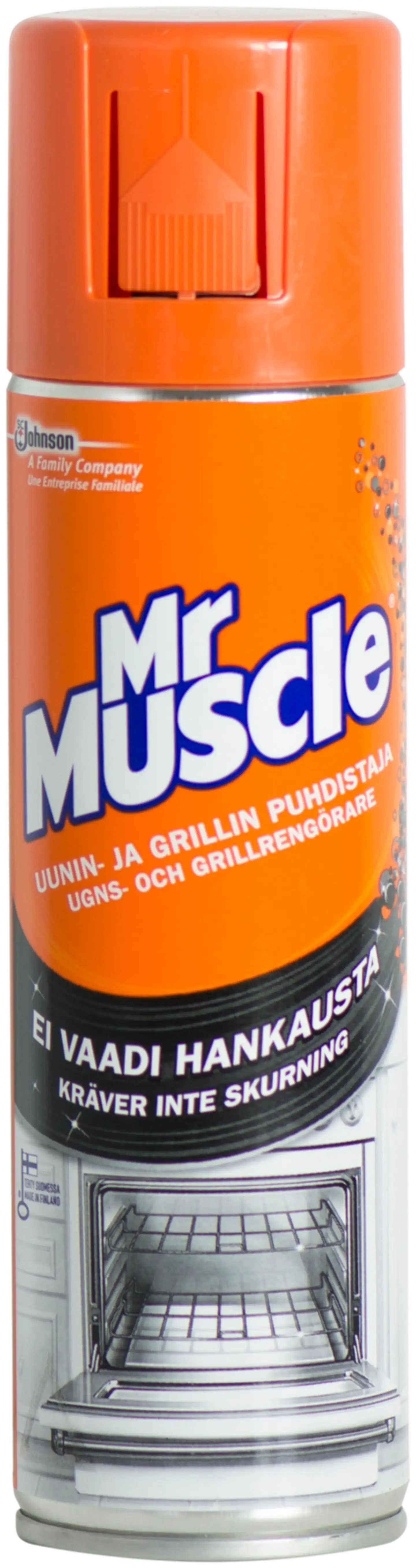 Mr Muscle 250 ml Uunin- ja grillinpuhdistaja