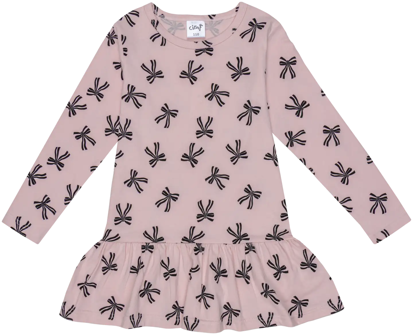 Ciraf lasten mekko rusetti 25tc260237 - 13-2803tcx pale lilac - 1