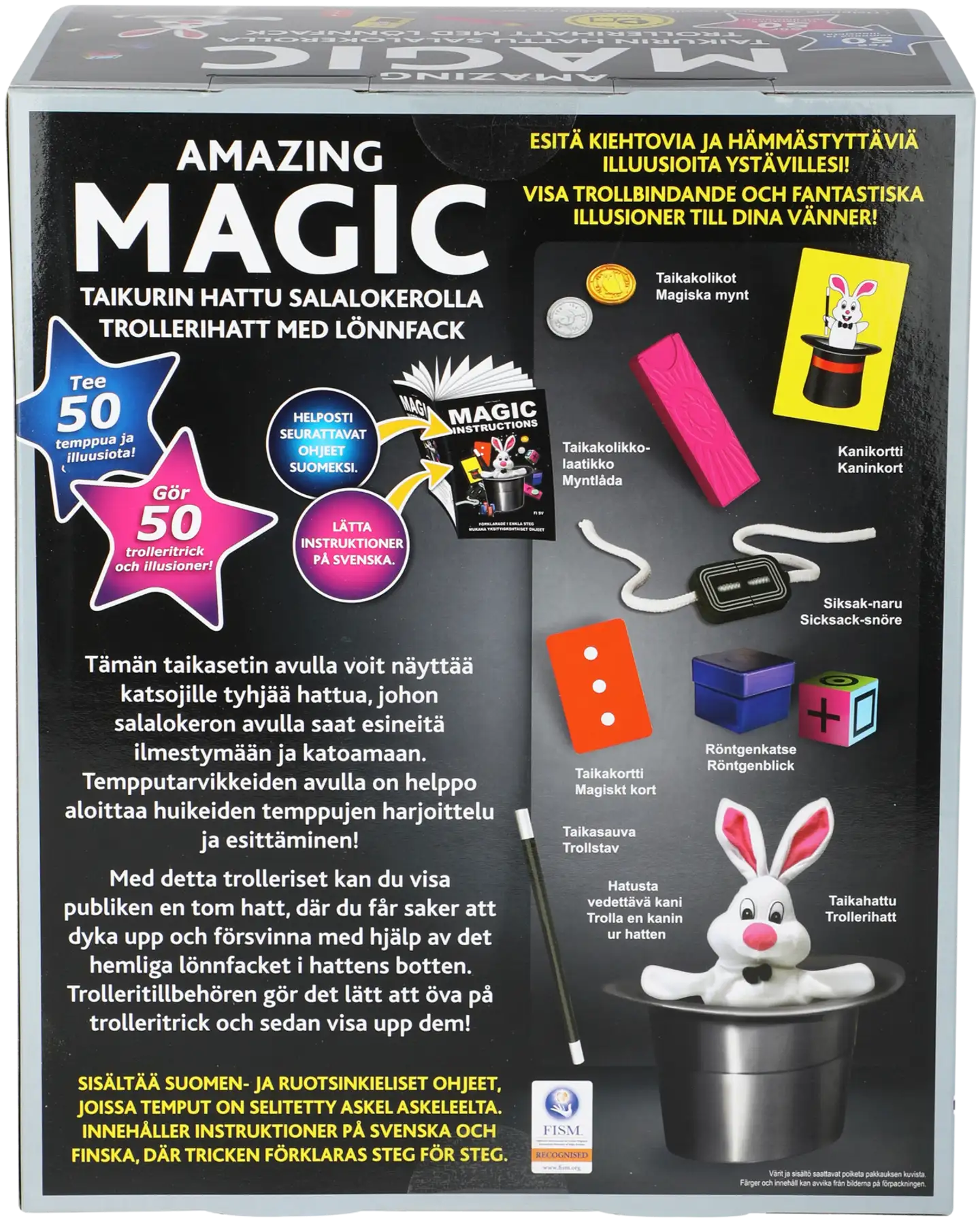 Peliko Taikurin Hattu 50 temppua - 3