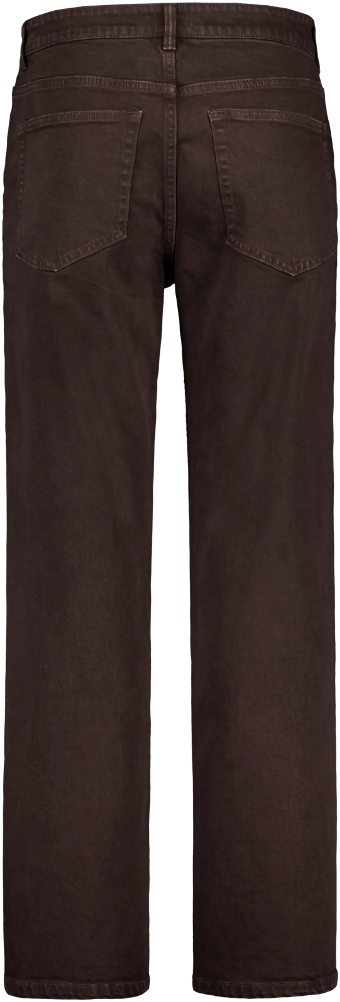 House miesten värilliset farkut 202HB30254 - Dark brown washed - 2